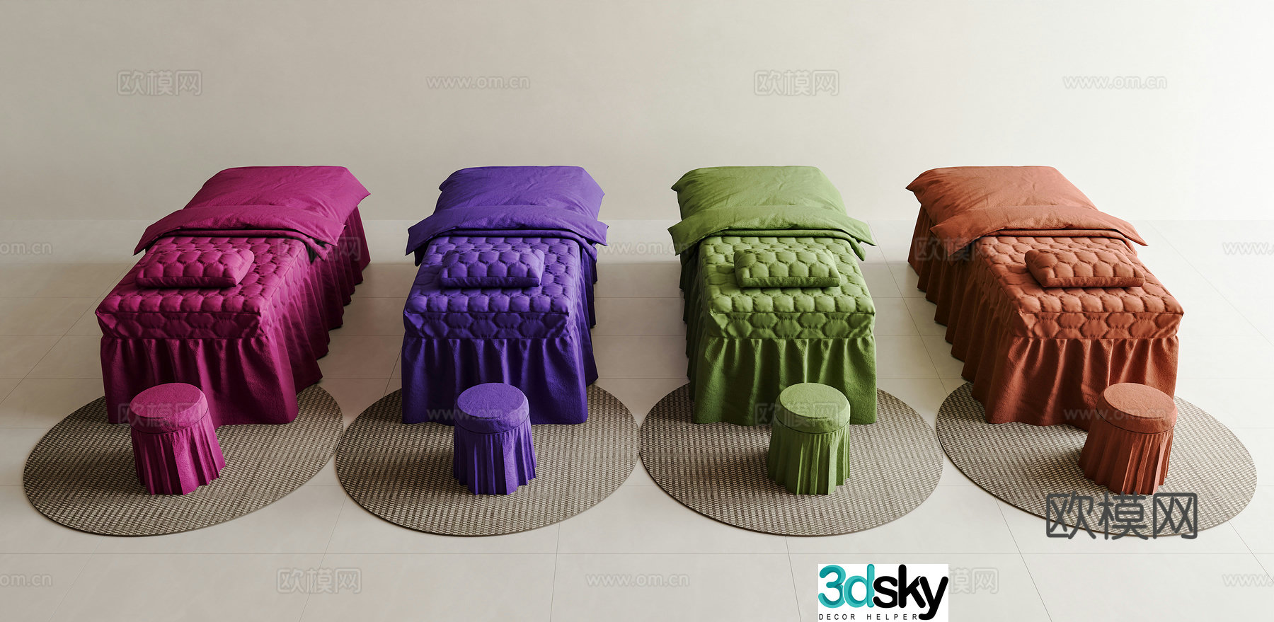 Modern massage bed Massage bed Beauty bed Physical therapy bed SPA bed Beauty shop Beauty bed 3D model