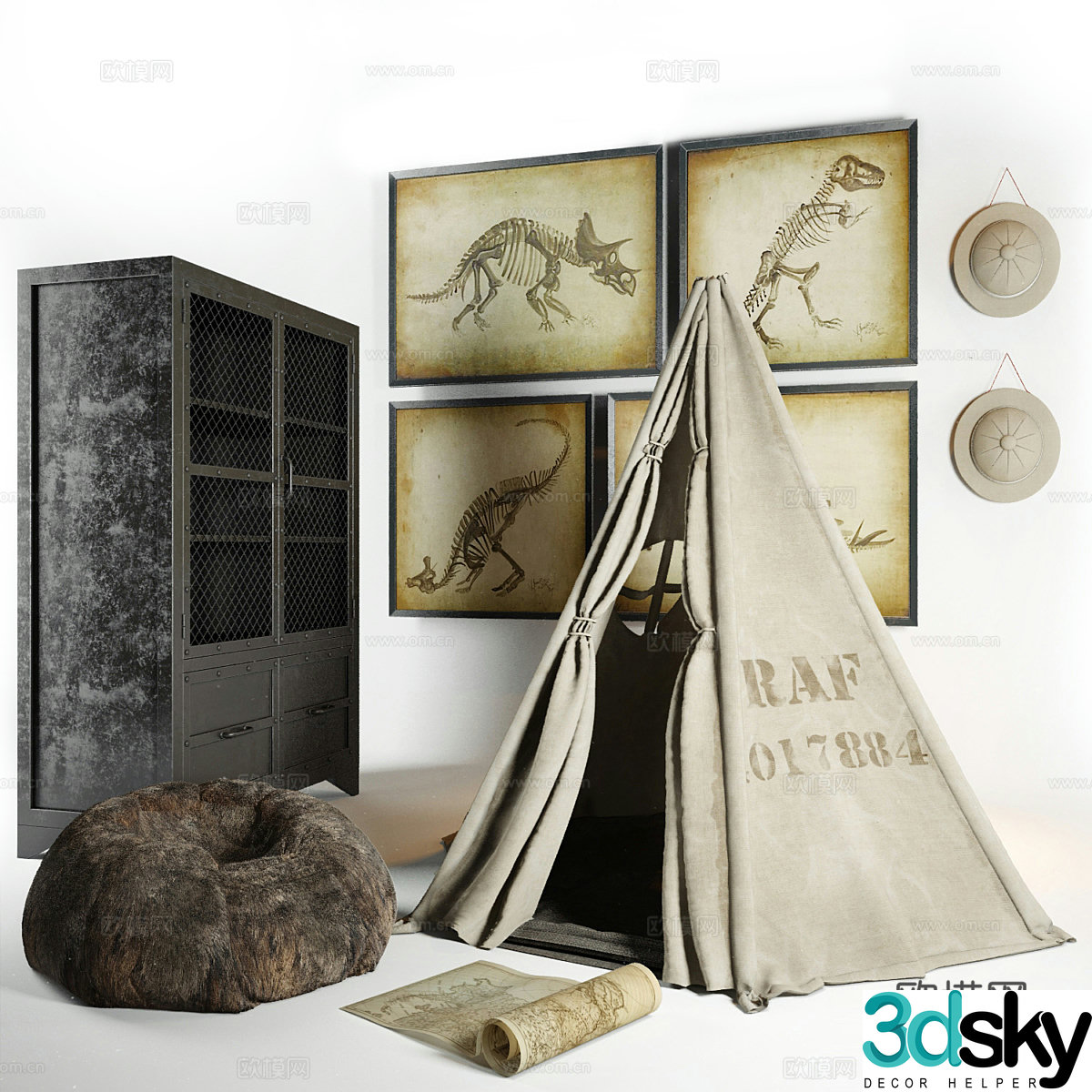 Repair hardware Wigwam3d model