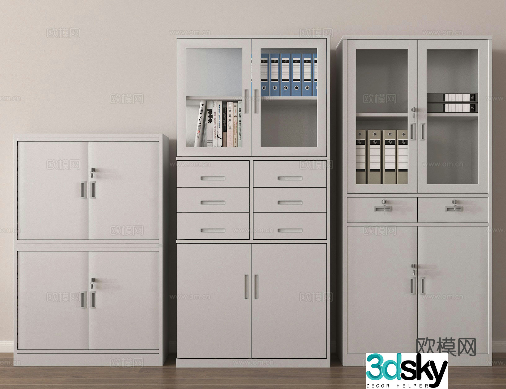 File cabinet Information cabinet File cabinet Iron cabinet 3D model