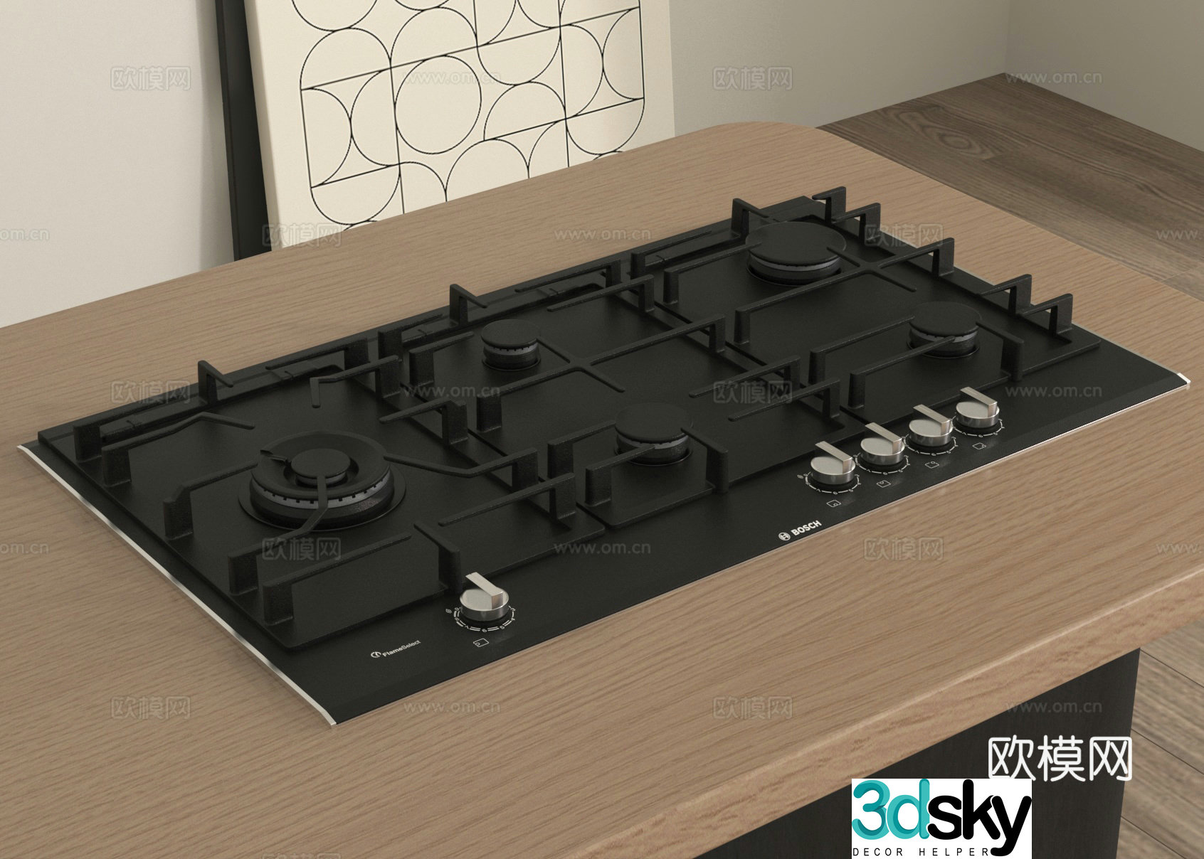 Stove Gas Stove Gas Stove Stove 3D Model