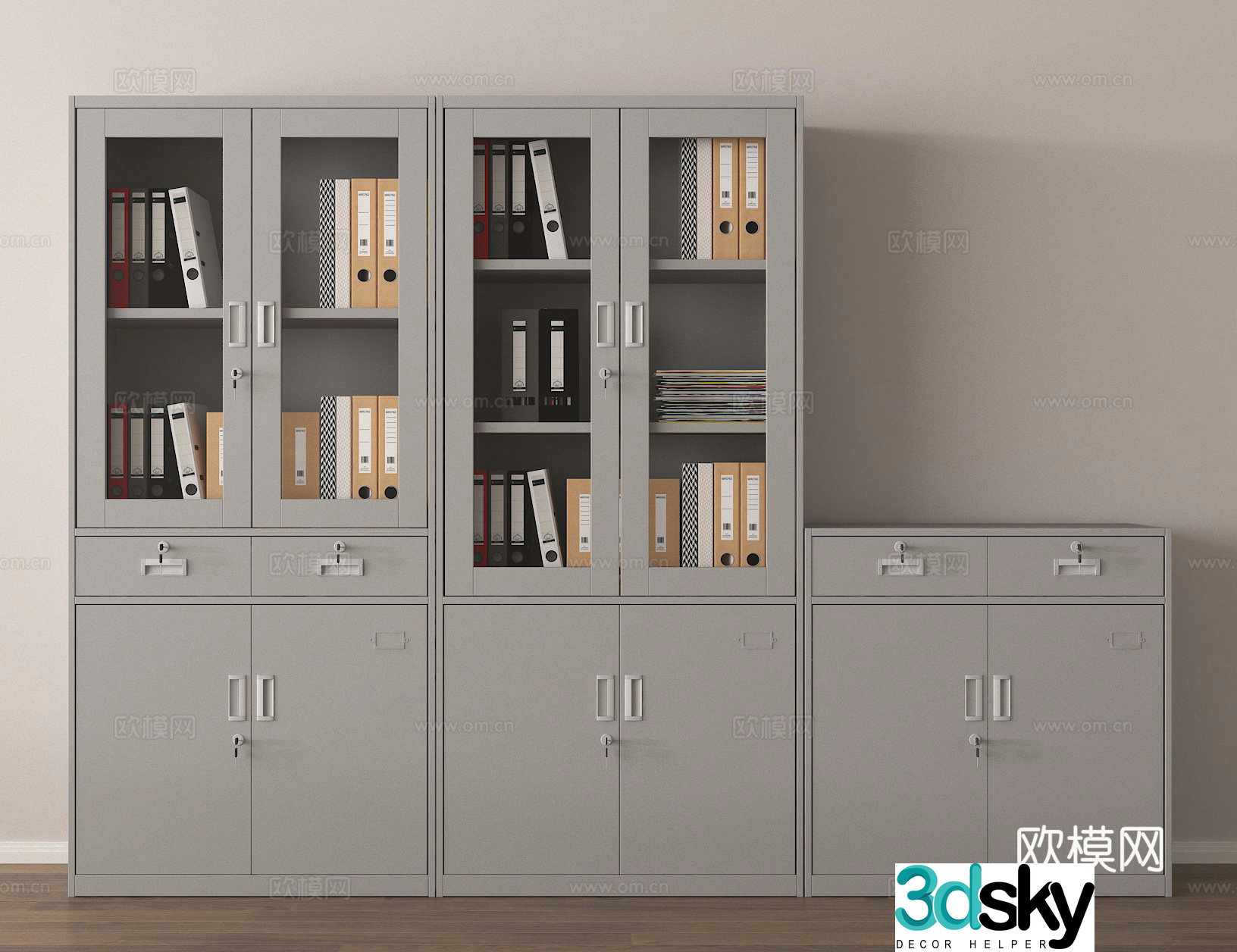 File cabinet Information cabinet File cabinet Iron cabinet 3D model