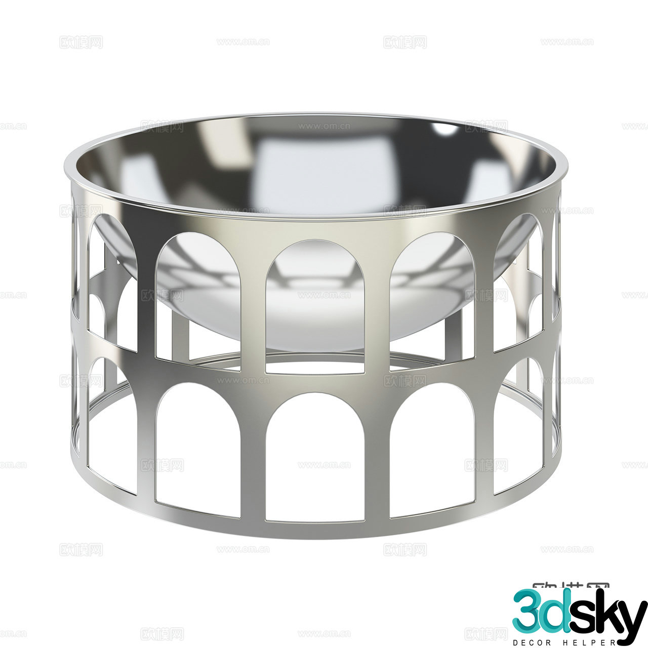 Paola C Metal Bowl Copper Bowl Dish Stainless Steel Bowl Kitchen Supplies Kitchen 3D Model