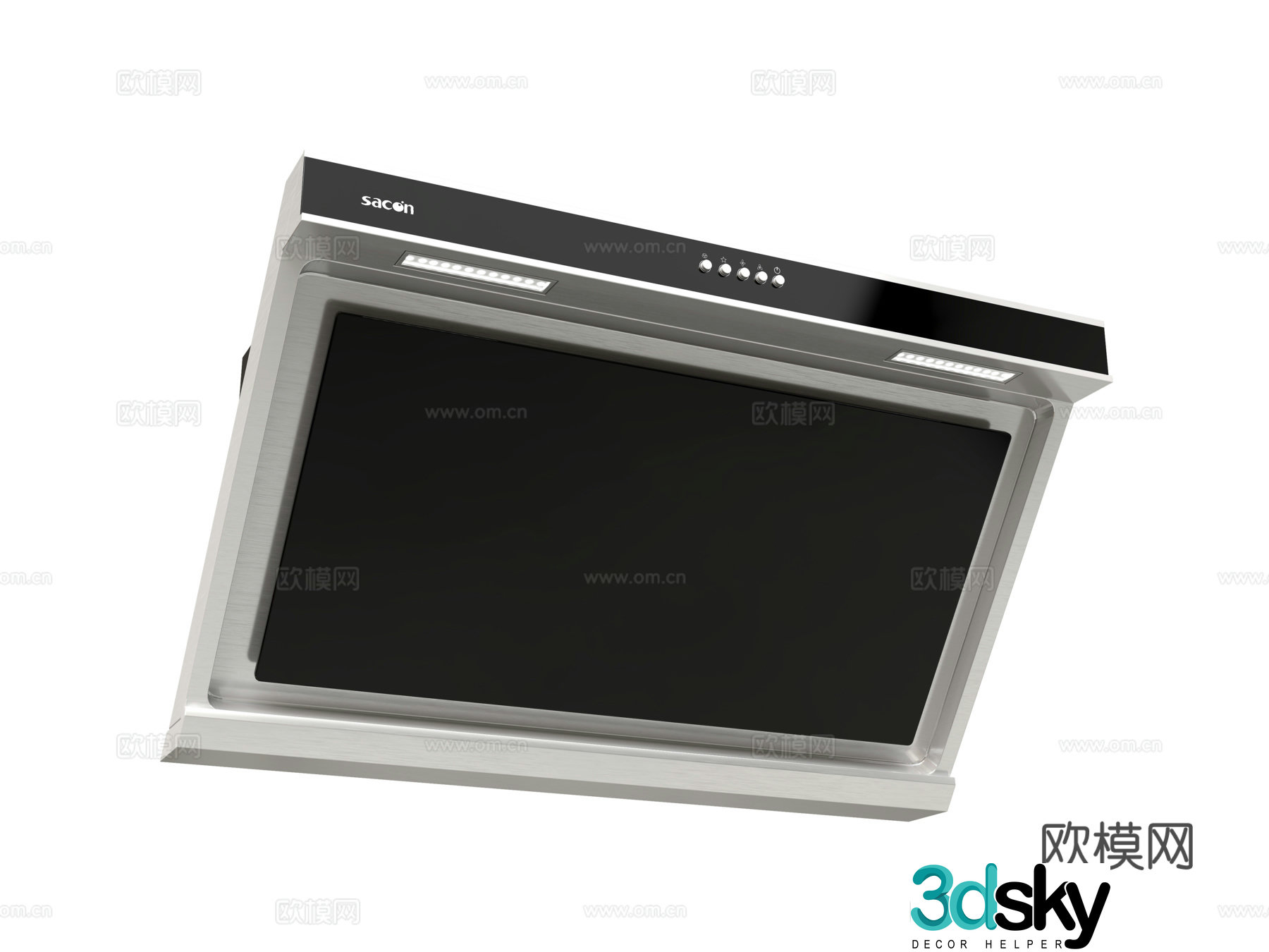 Range hood 3d model
