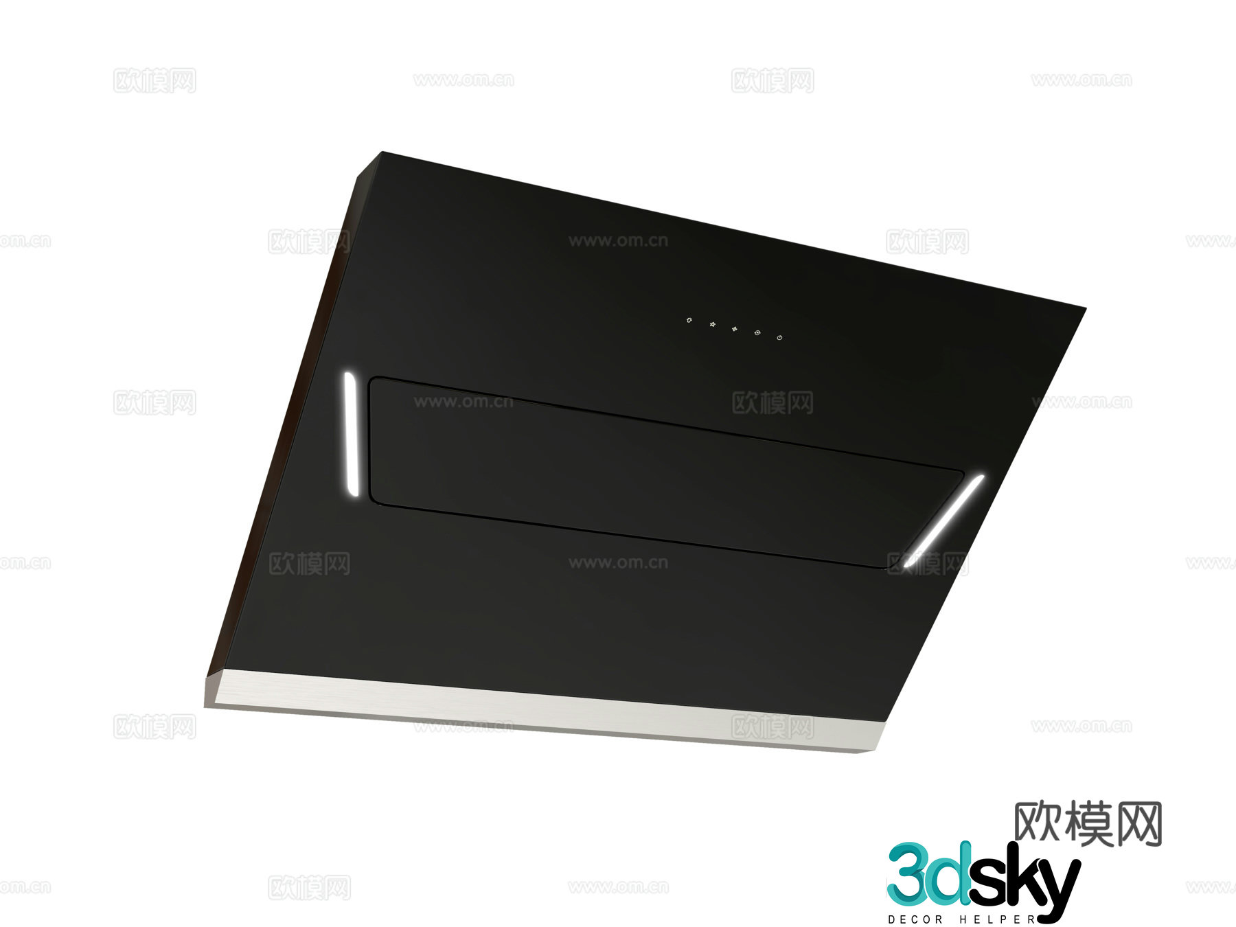Range hood 3d model