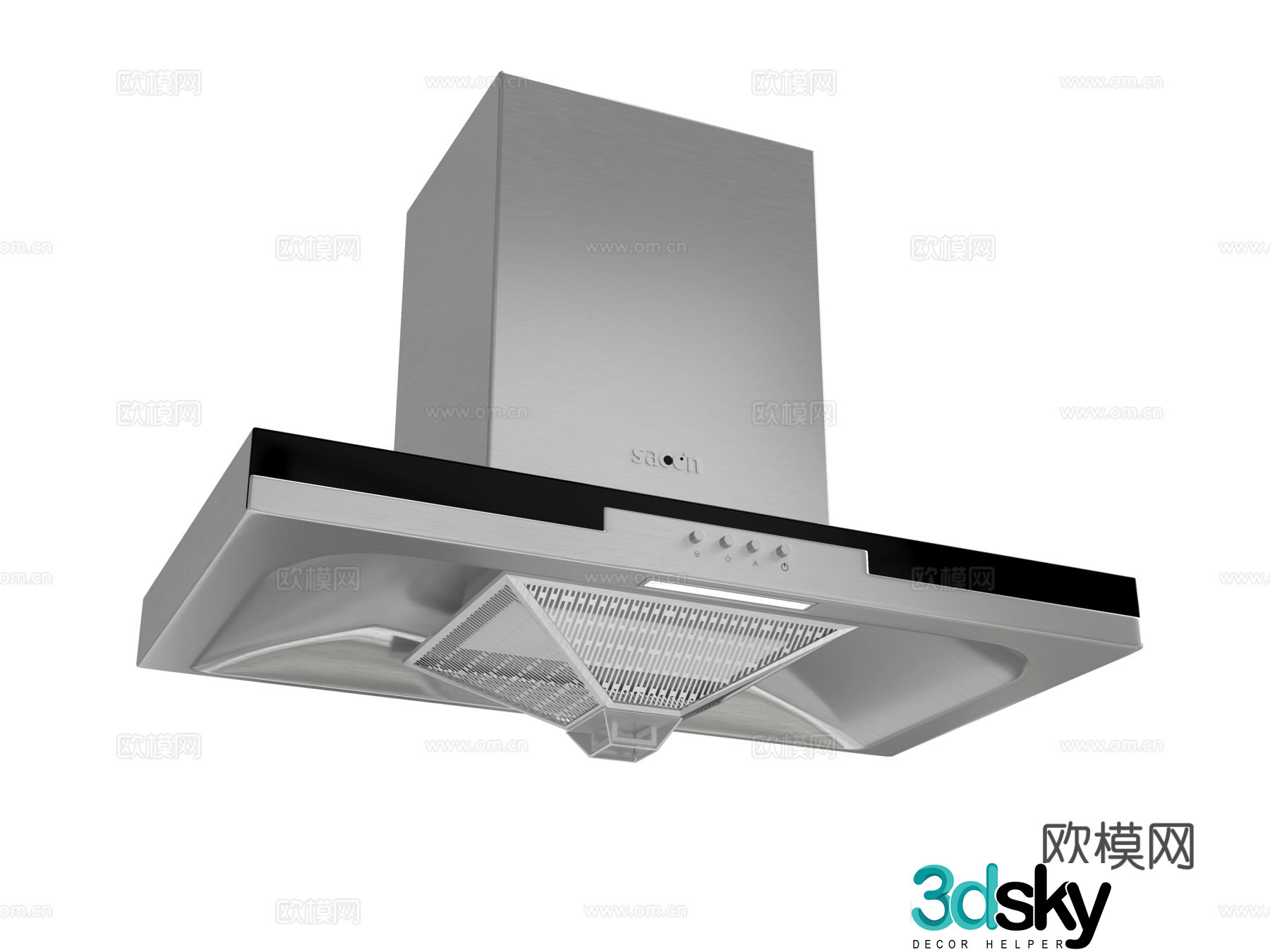 Range hood 3d model