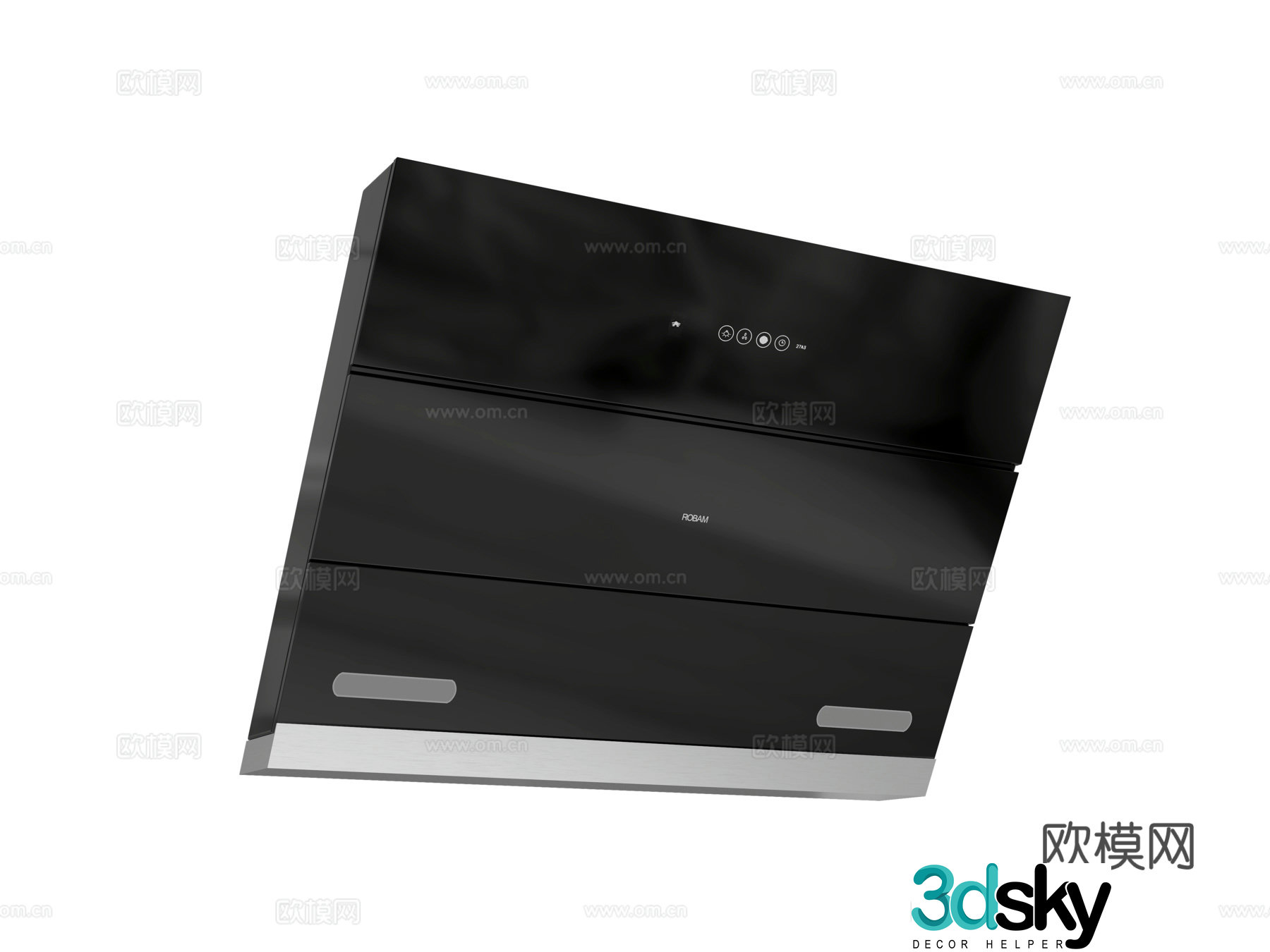 Range hood 3d model