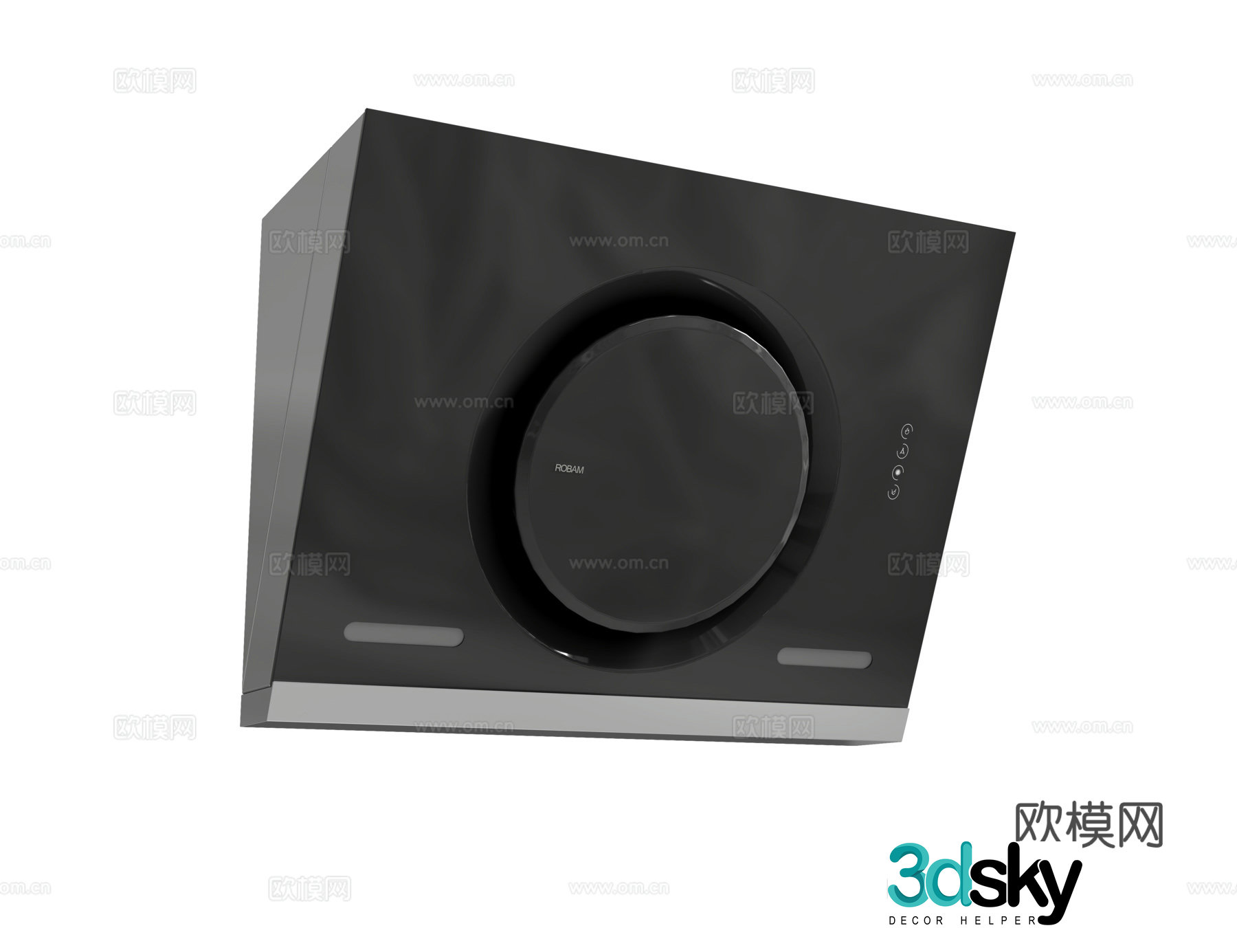 Range hood 3d model