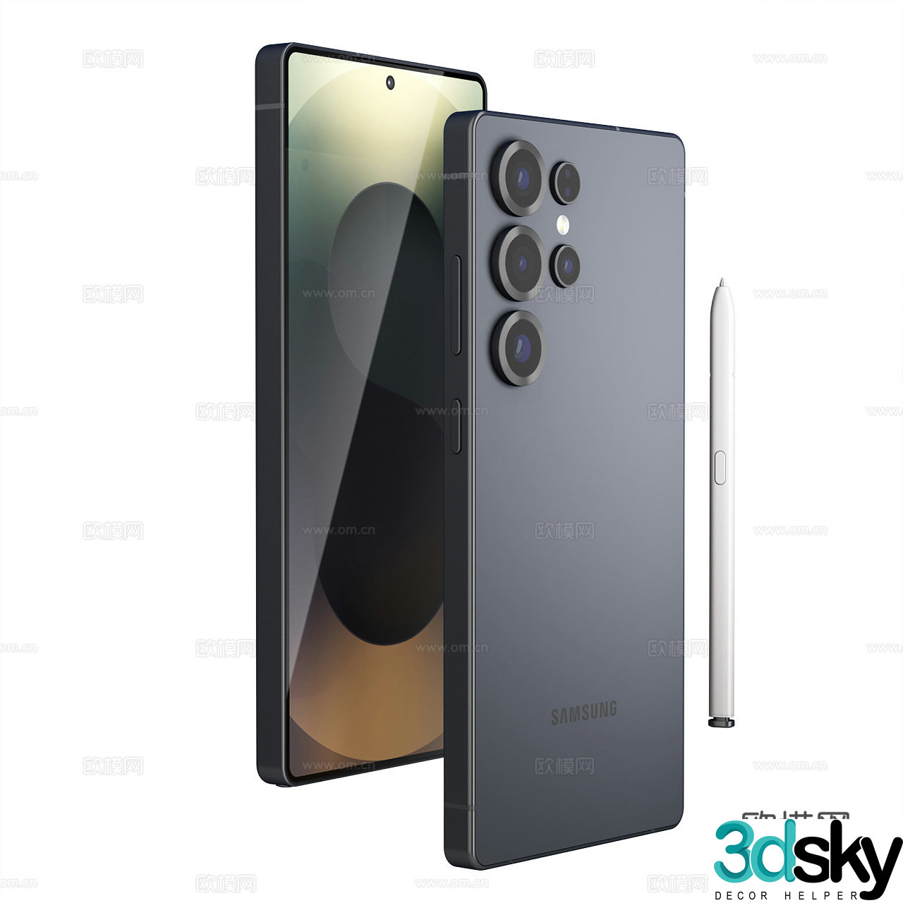 Samsung Galaxy S25 Ultra3d model
