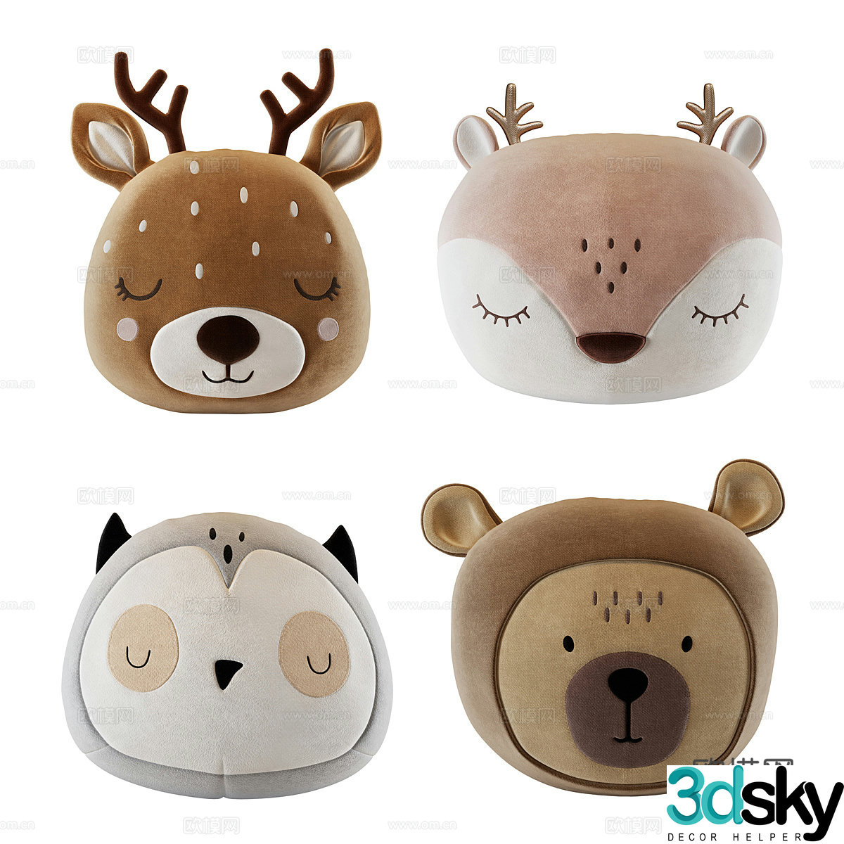 Children’s plush toy 3d model