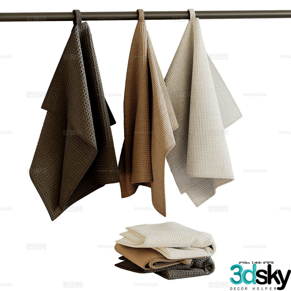 Towel 3d model