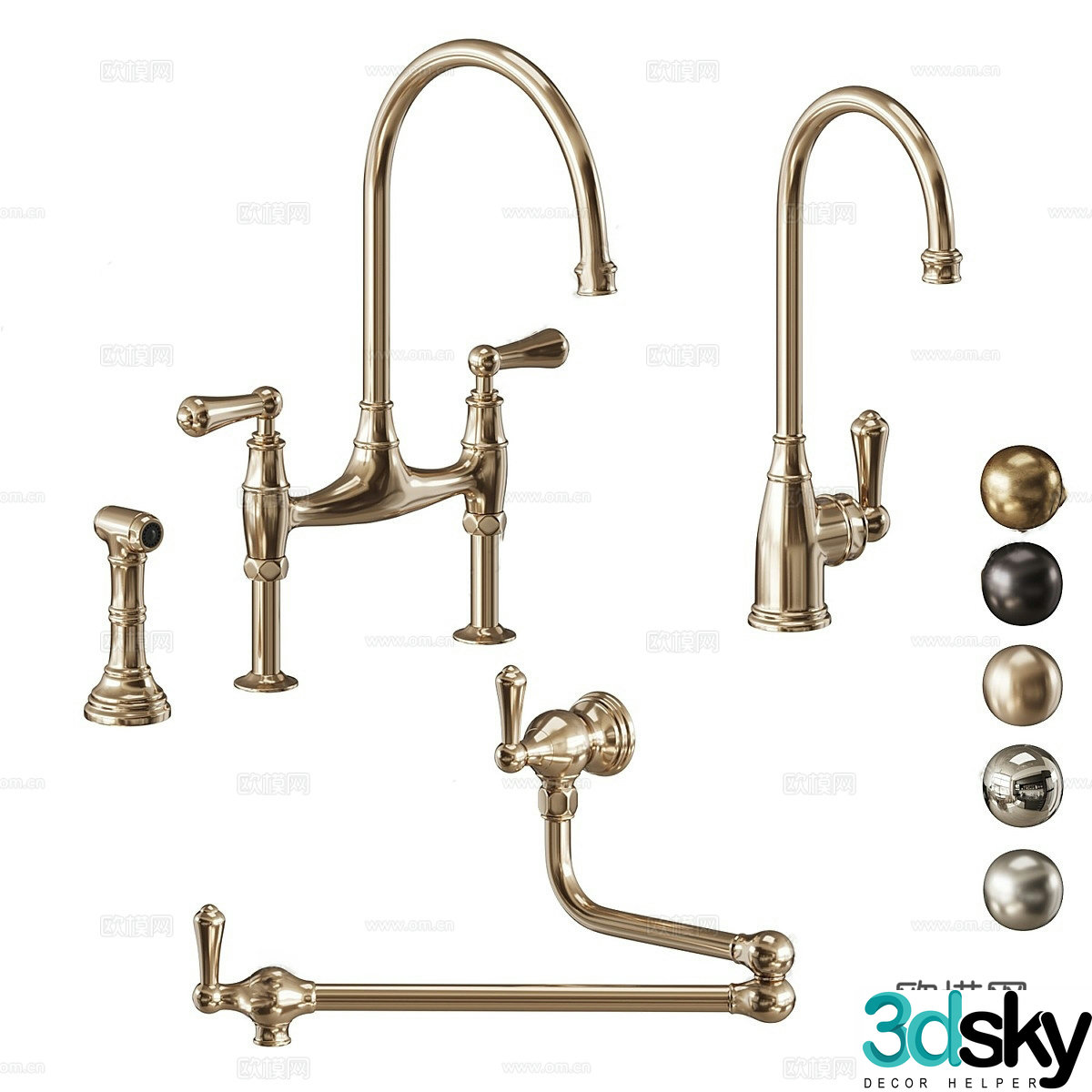 Faucet 3D Model 3D Model