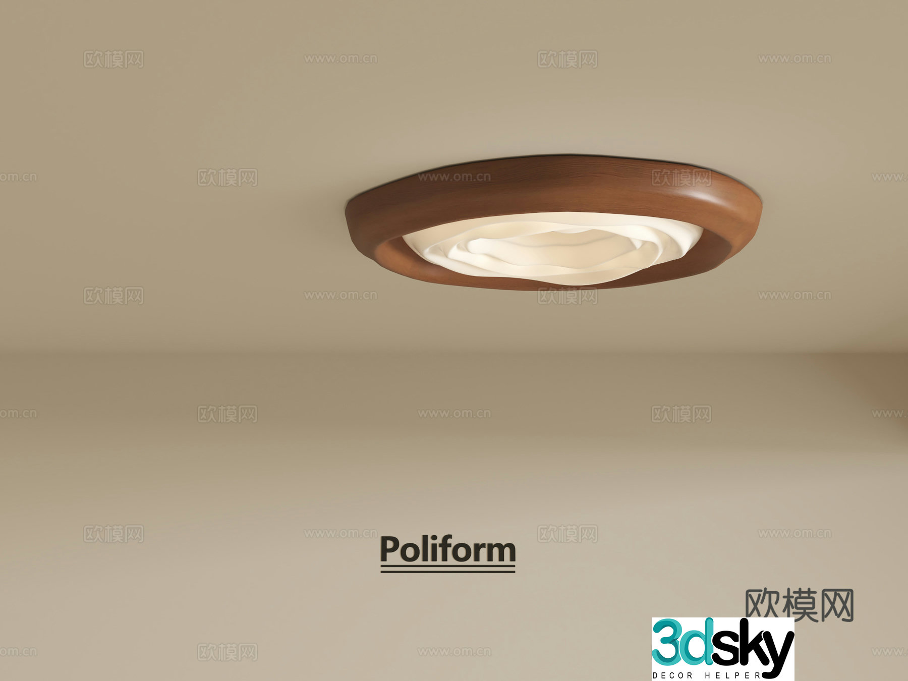 Modern medieval ceiling light bedroom ceiling light 3d model