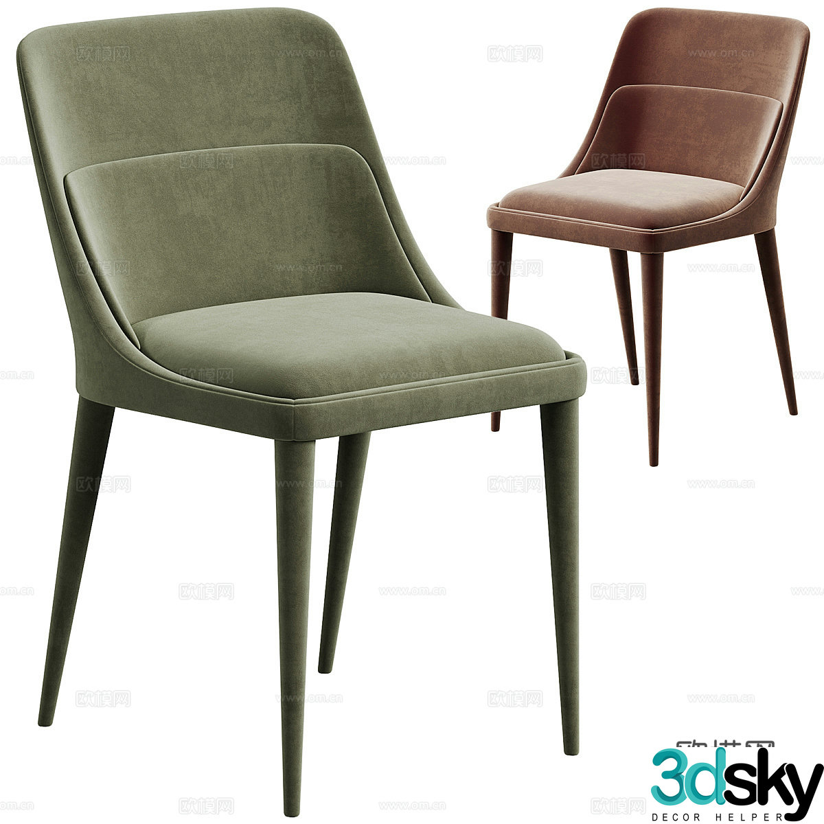 Dining chair 3d model