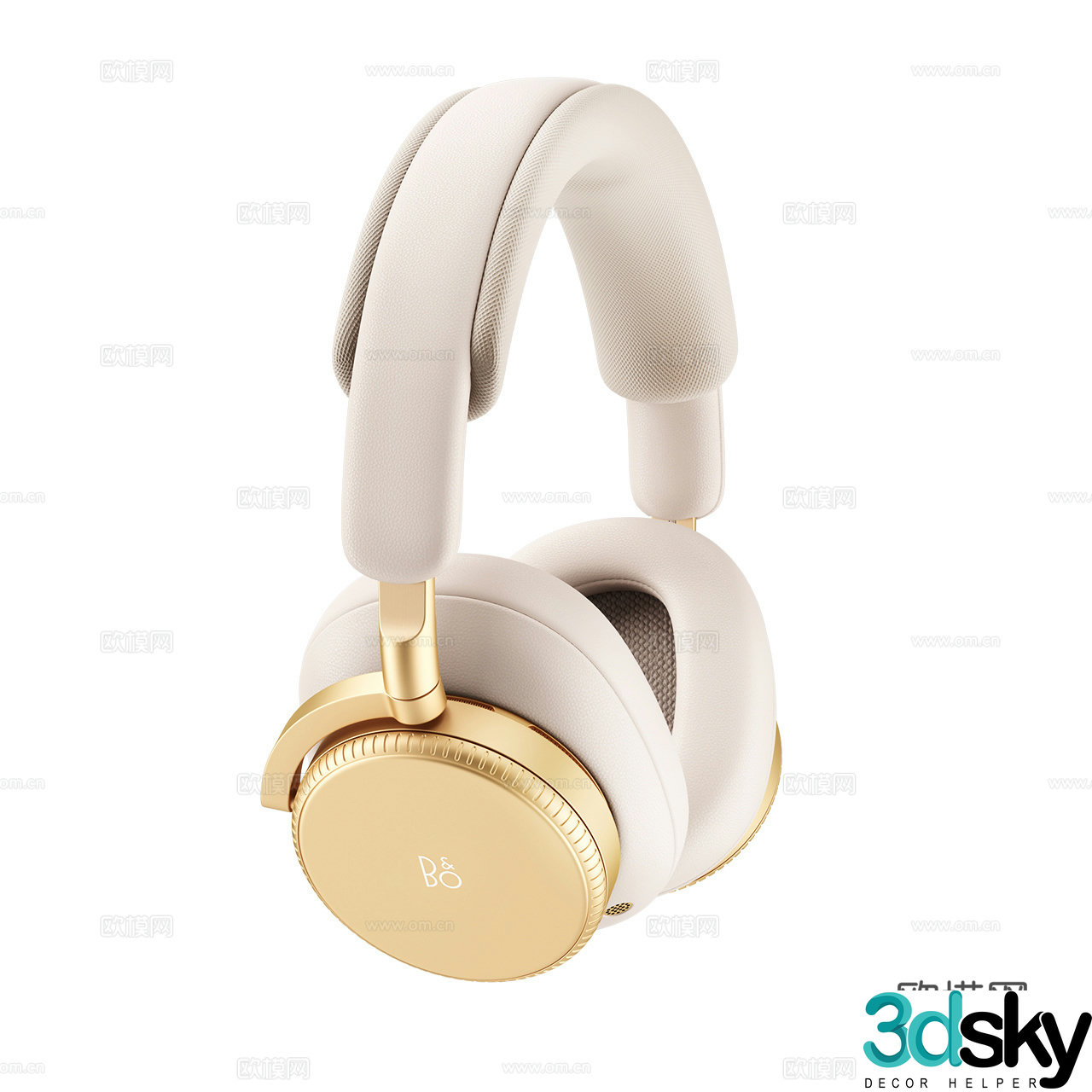 B&O’s BeoPlay Headphones Headphones Bluetooth Headphones 3D Model
