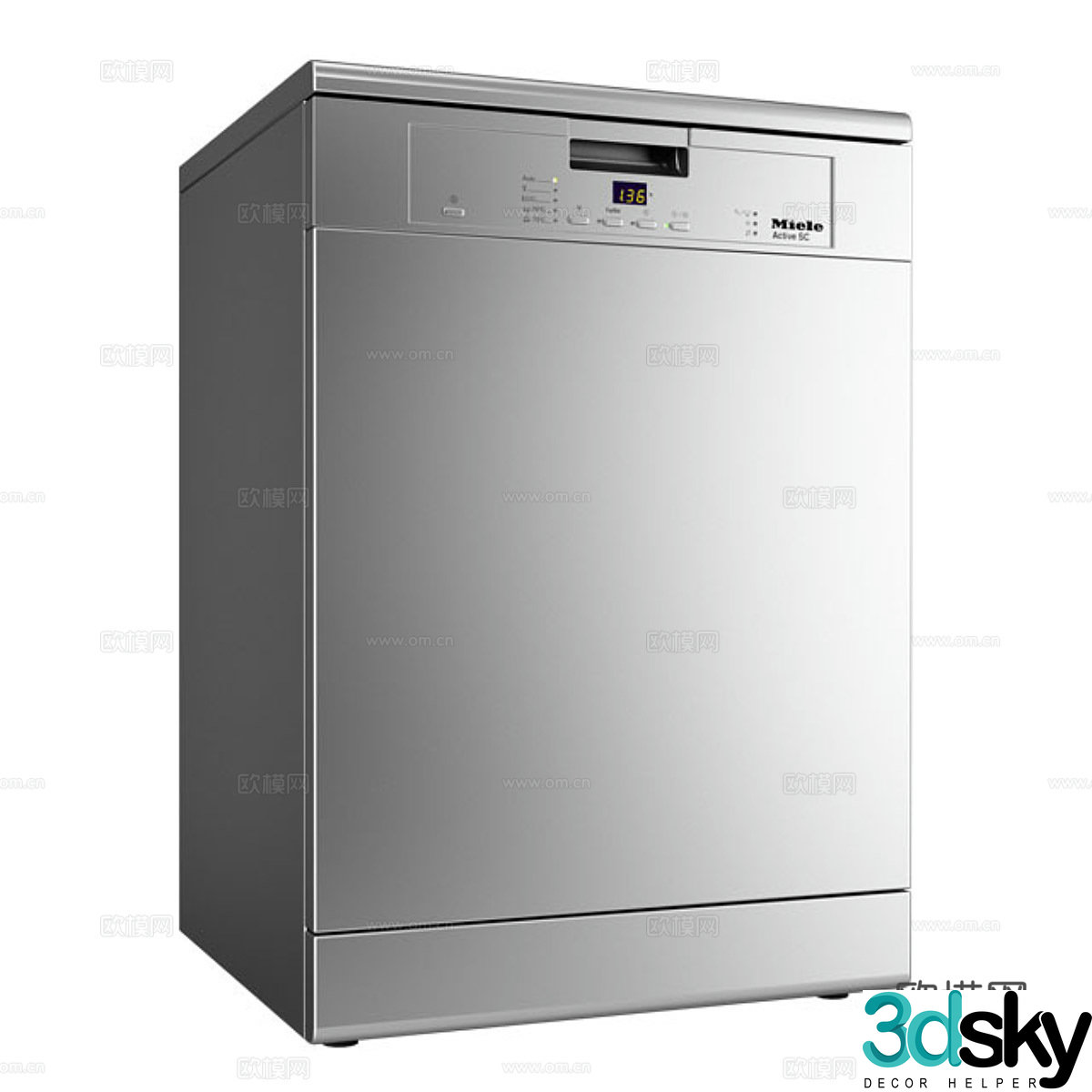 Washing machine 3d model