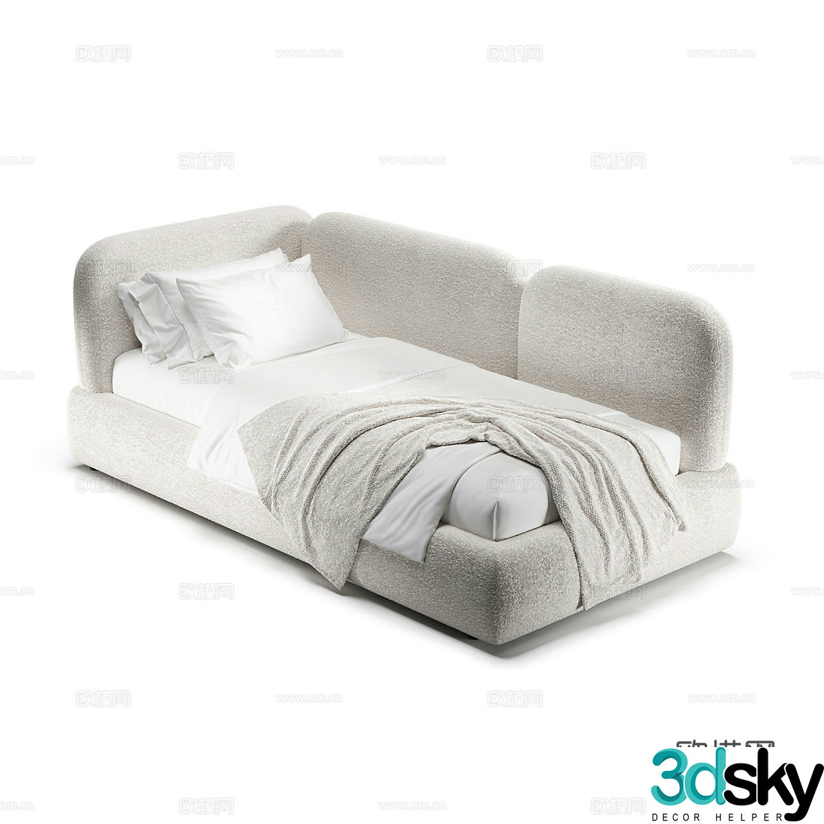 Sofa bed children’s bed 3d model