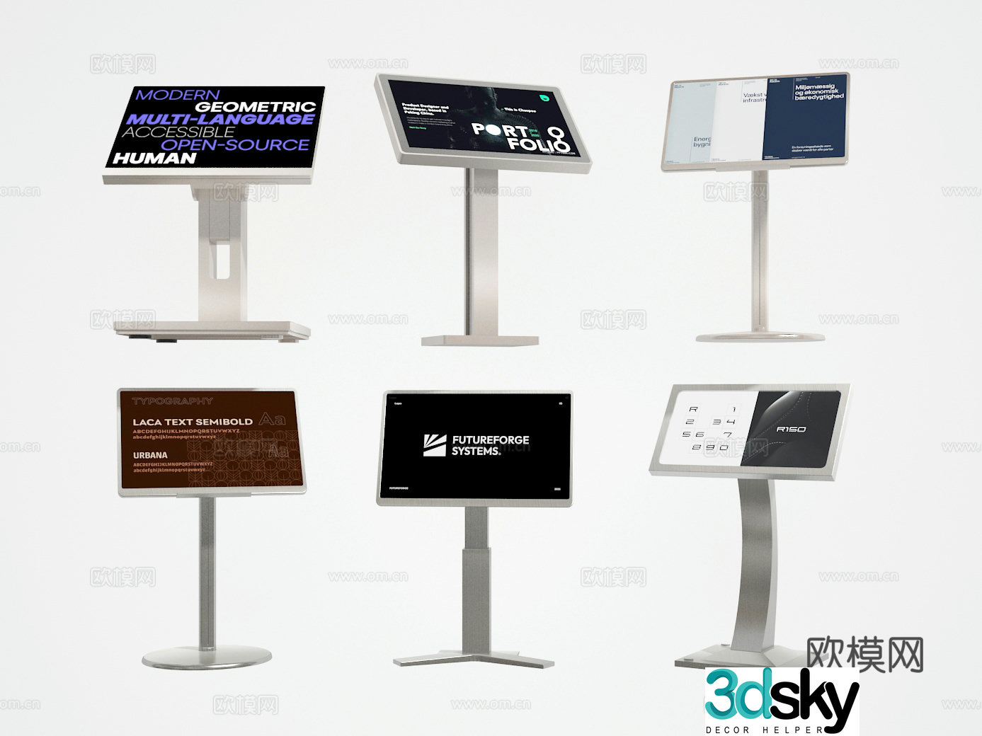 3D TV model