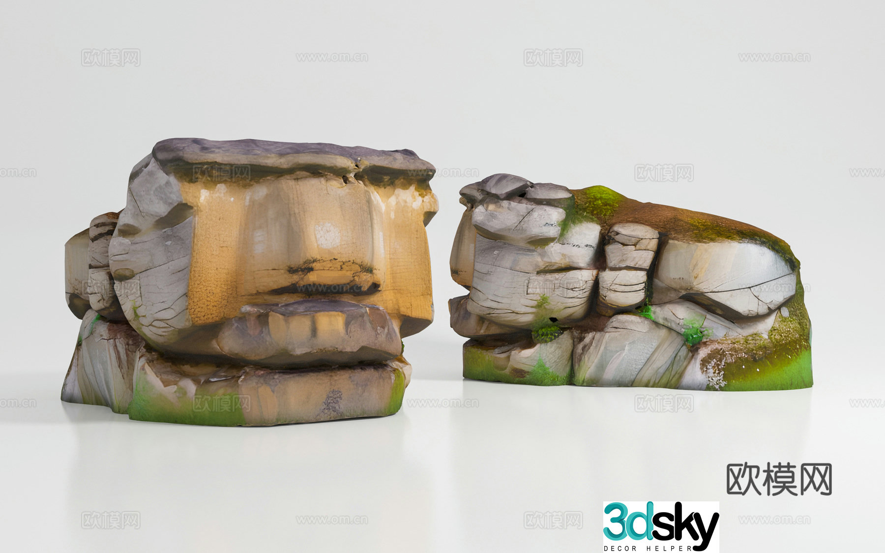 Strange stones artificial rockery molding stone stone stone sculpture sculpture outdoor landscape city 3d model
