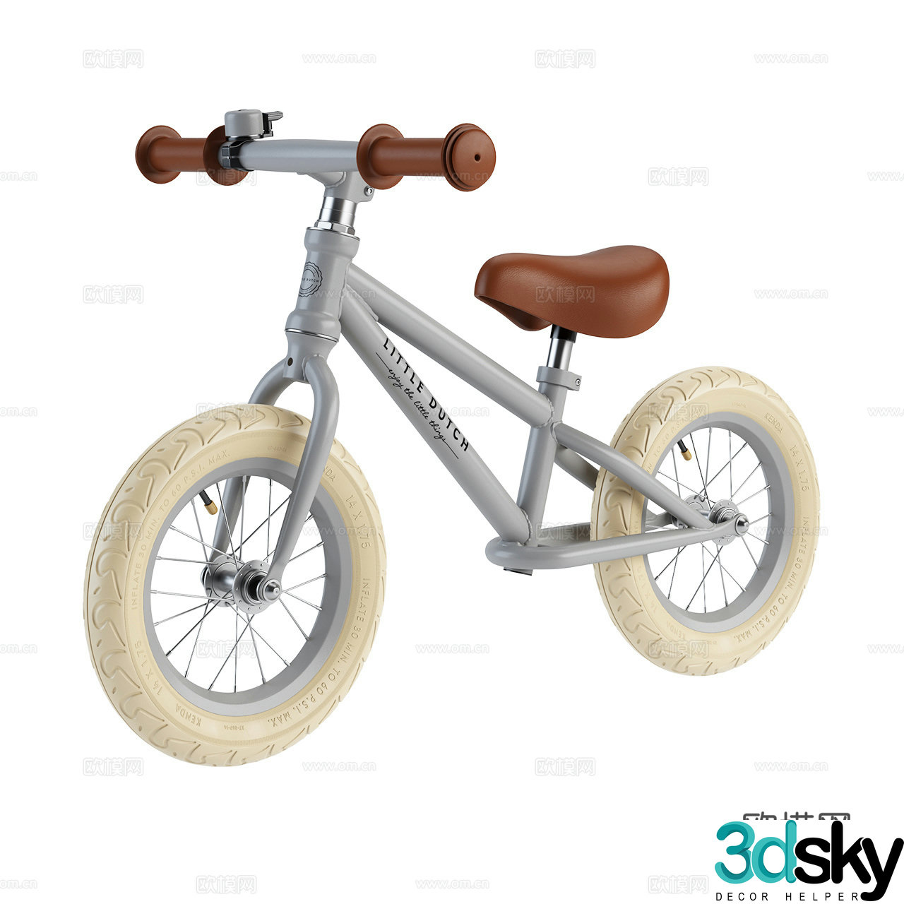 Little Dutch Bike Bike Children’s Bike Children’s Toys 3D Model
