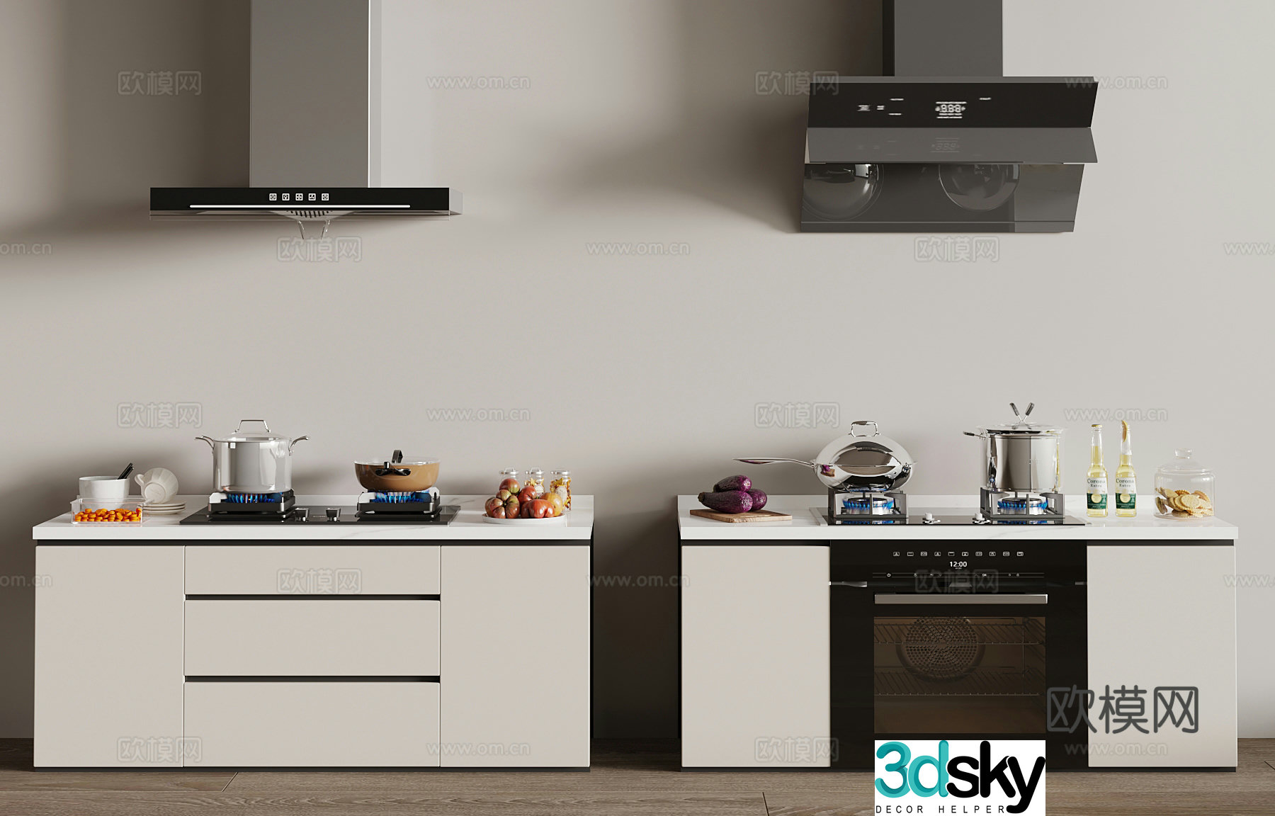 Stove Modern Stove Stove 3D Model