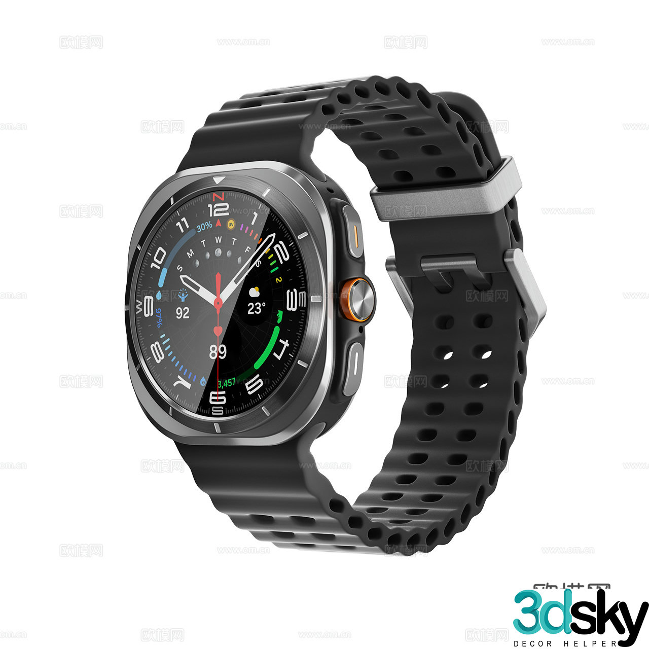 Samsung Watch Smart Watch Galaxy Watch3d Model
