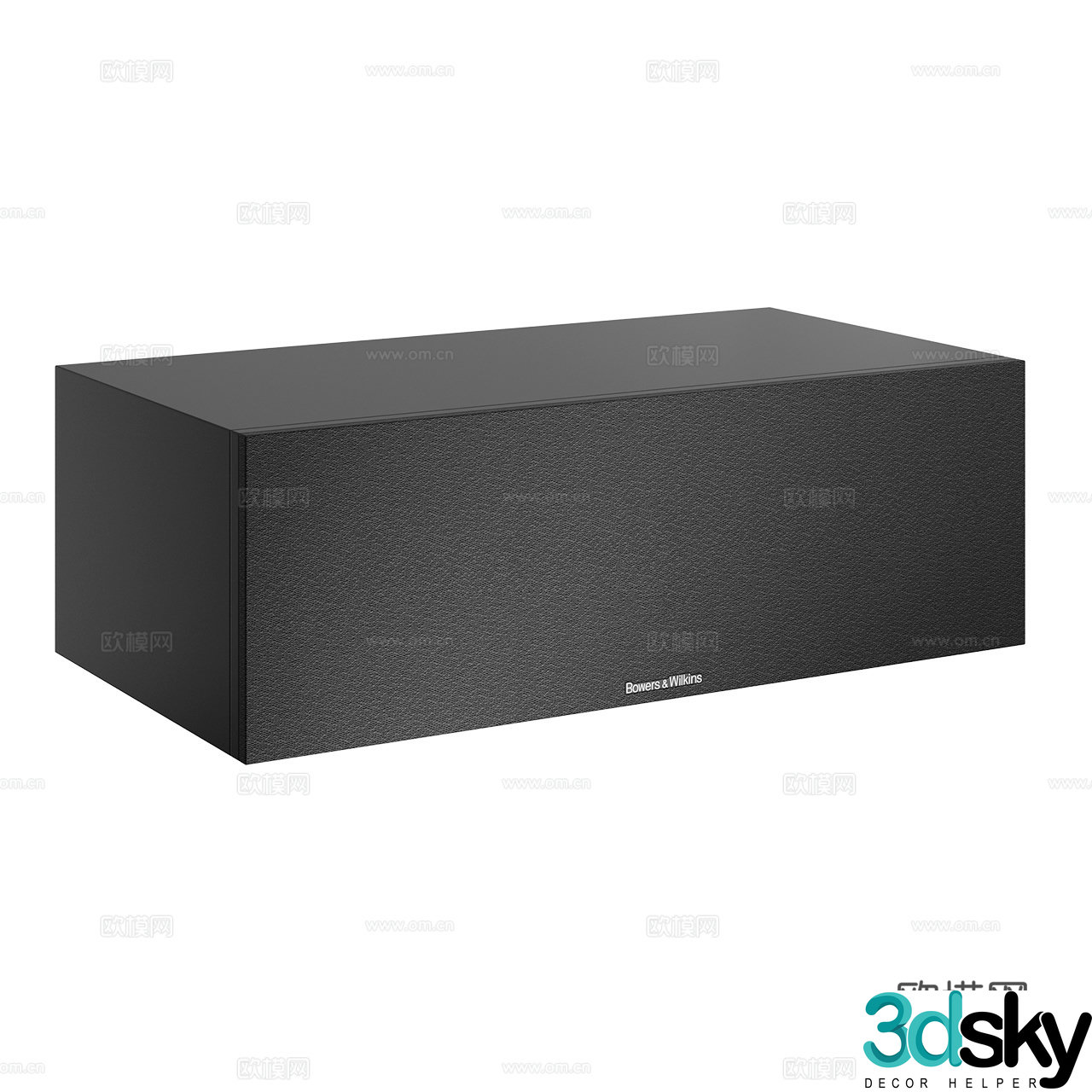 Bowers & Wilkins Minimalist Bluetooth speaker Speaker 3d model