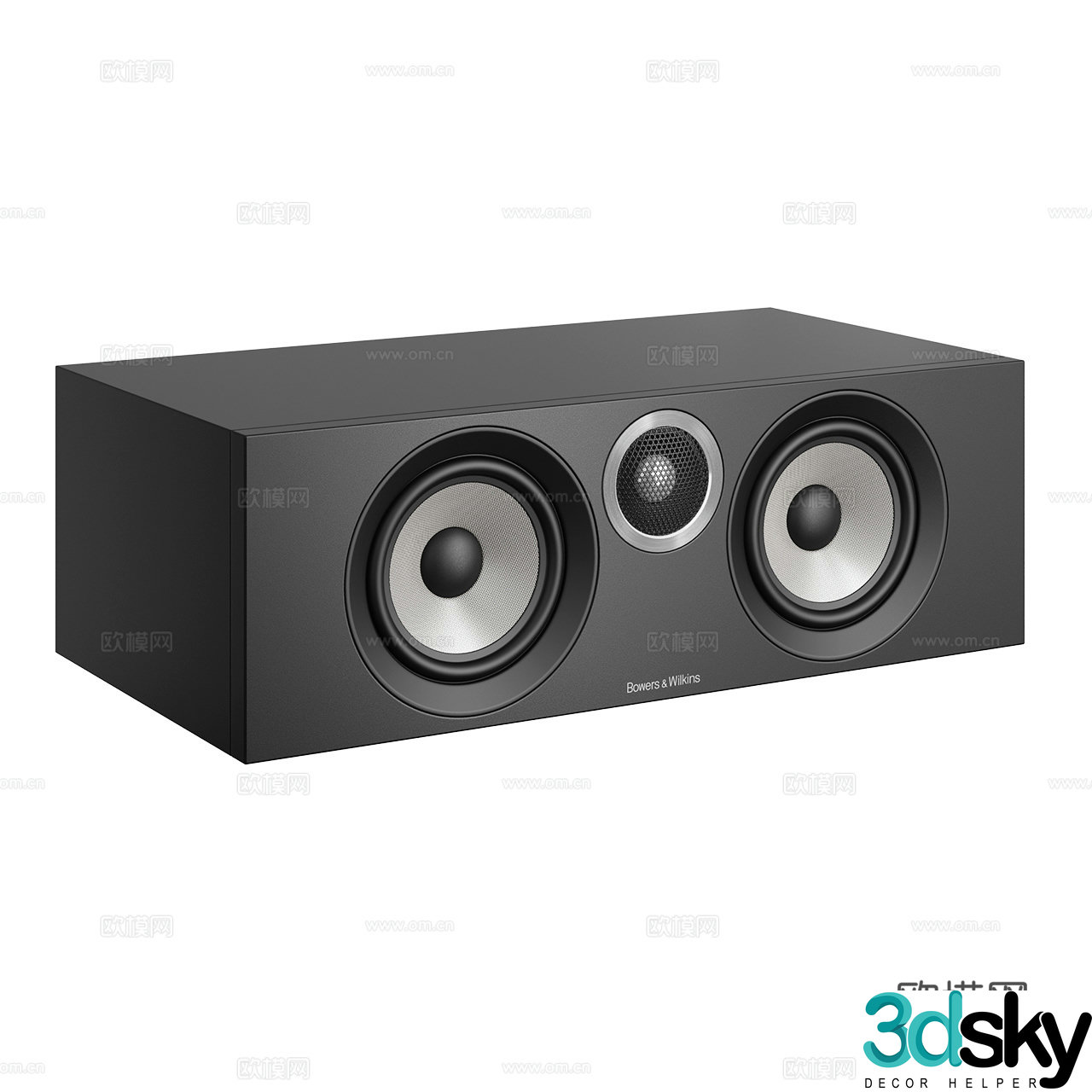 Bowers & Wilkins Minimalist Bluetooth speaker Speaker 3d model