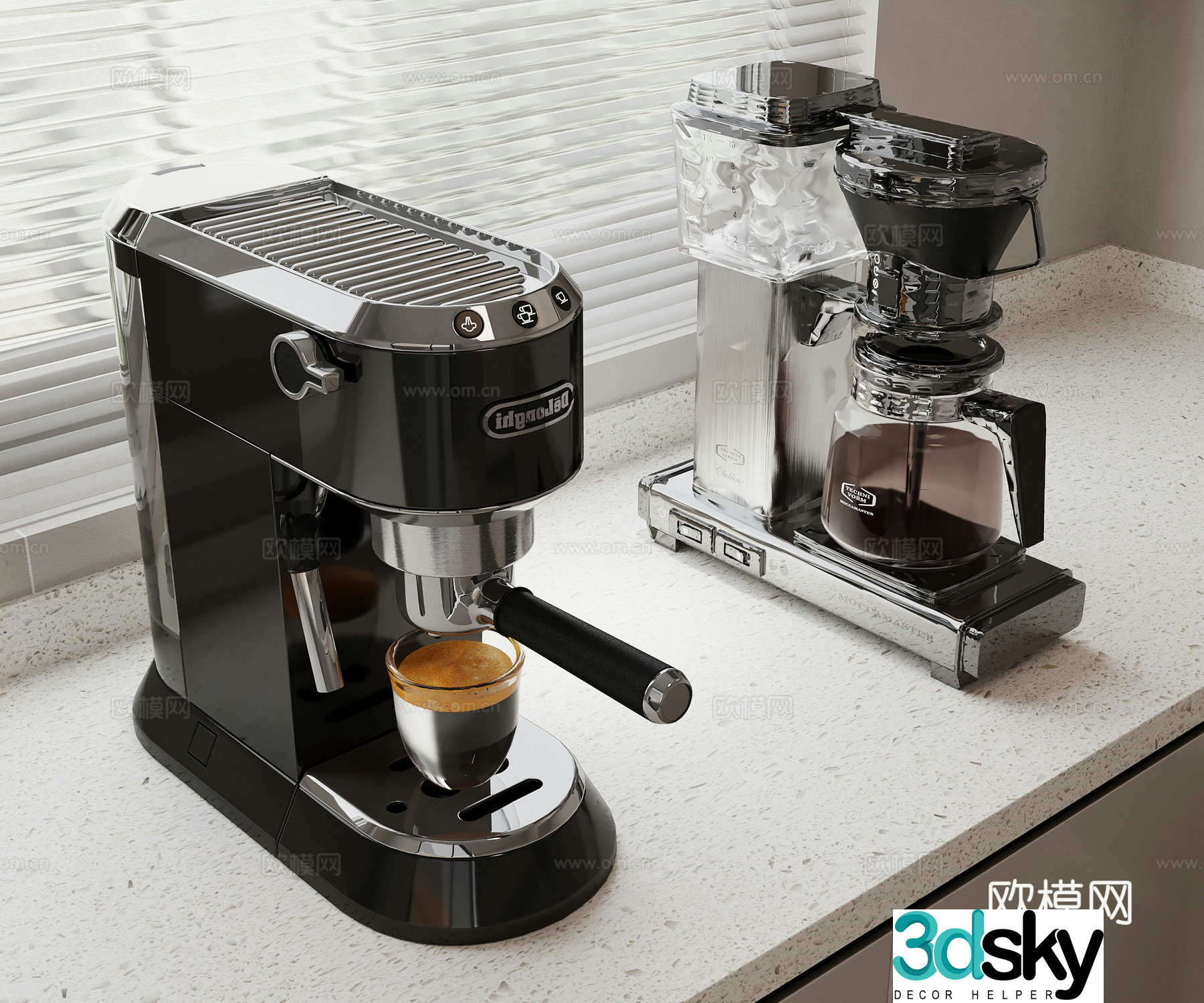 Coffee machine 3d model