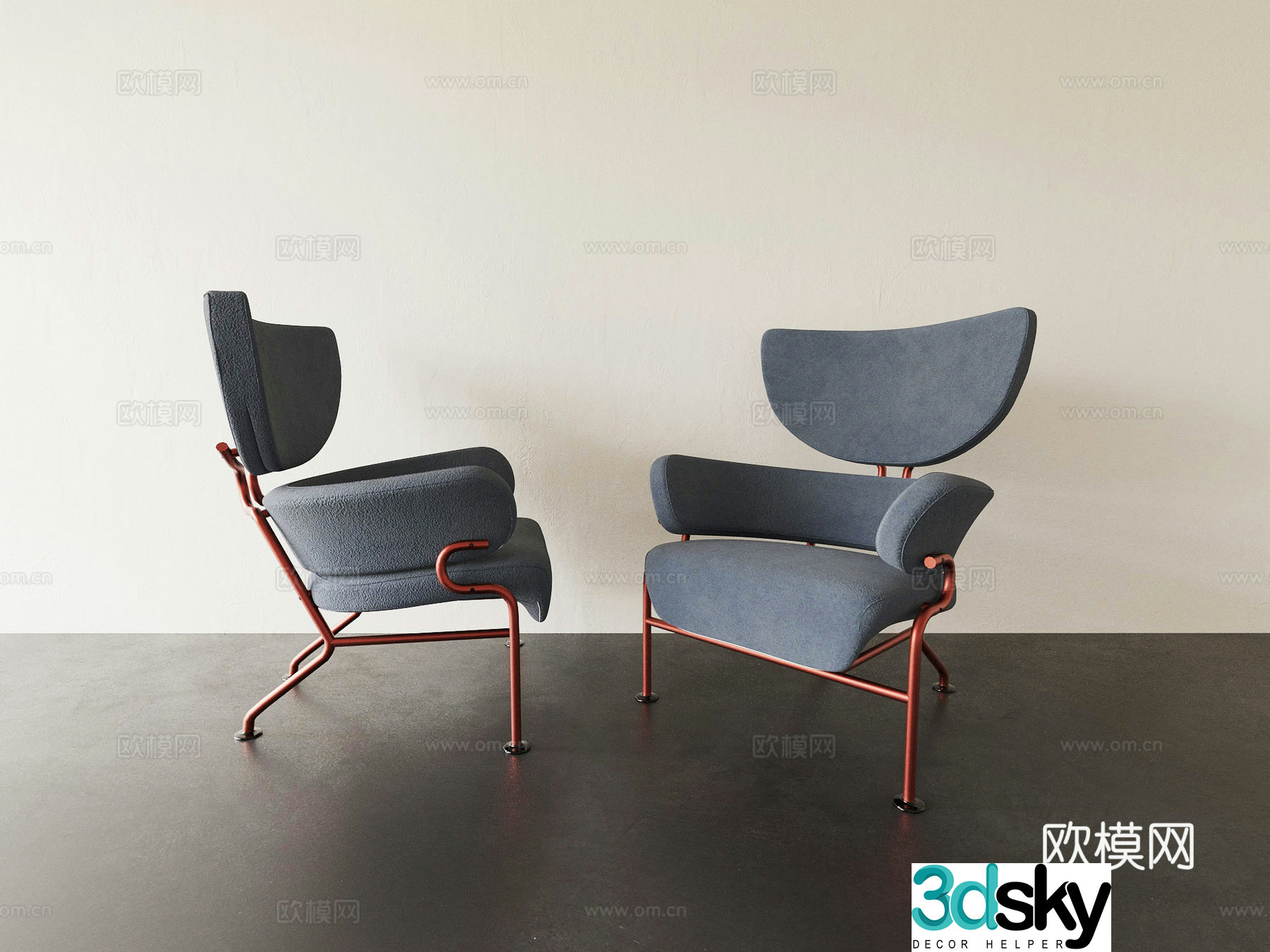 Chair Single Chair Seat Sofa Chair 3d Model