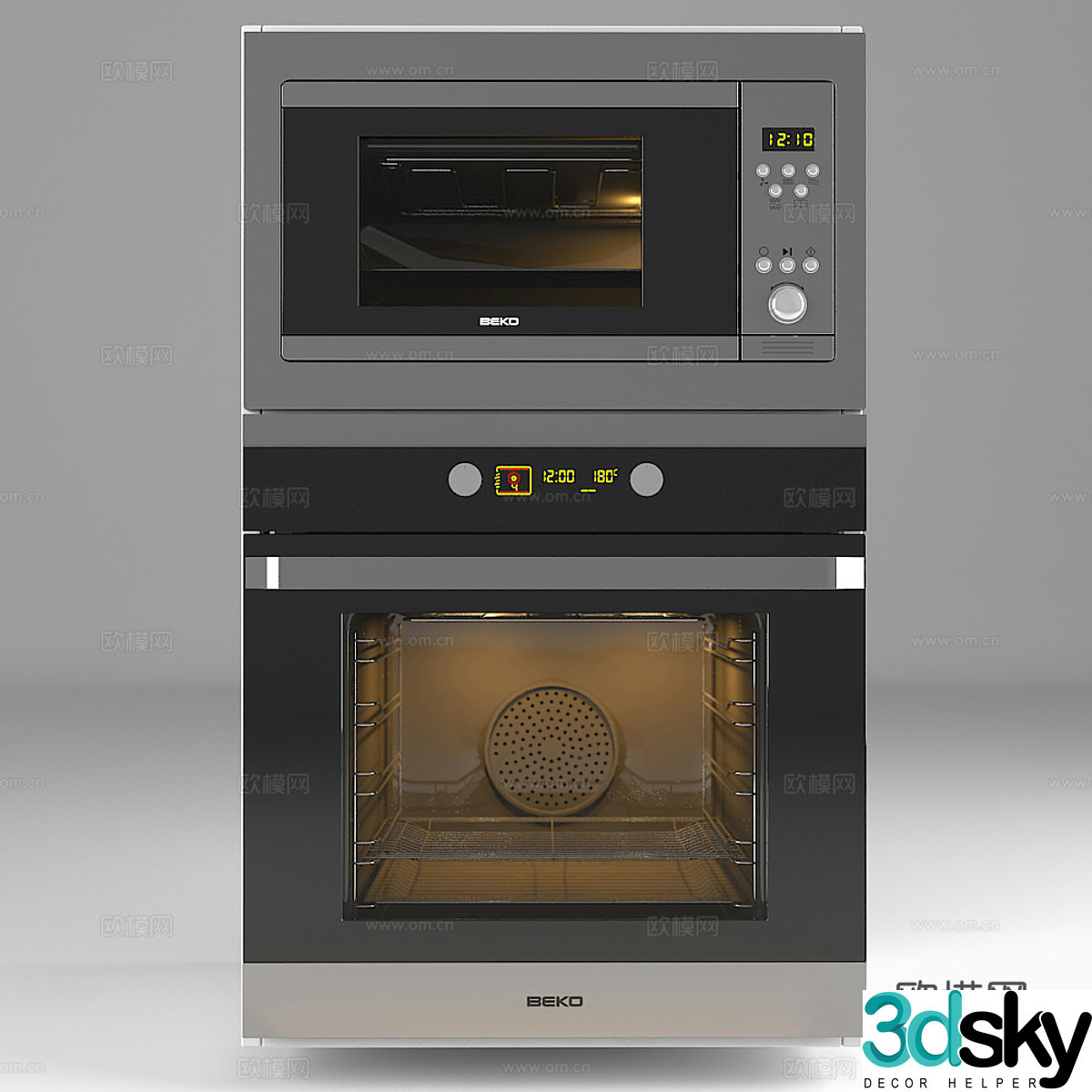 Oven Steamer 3D Model