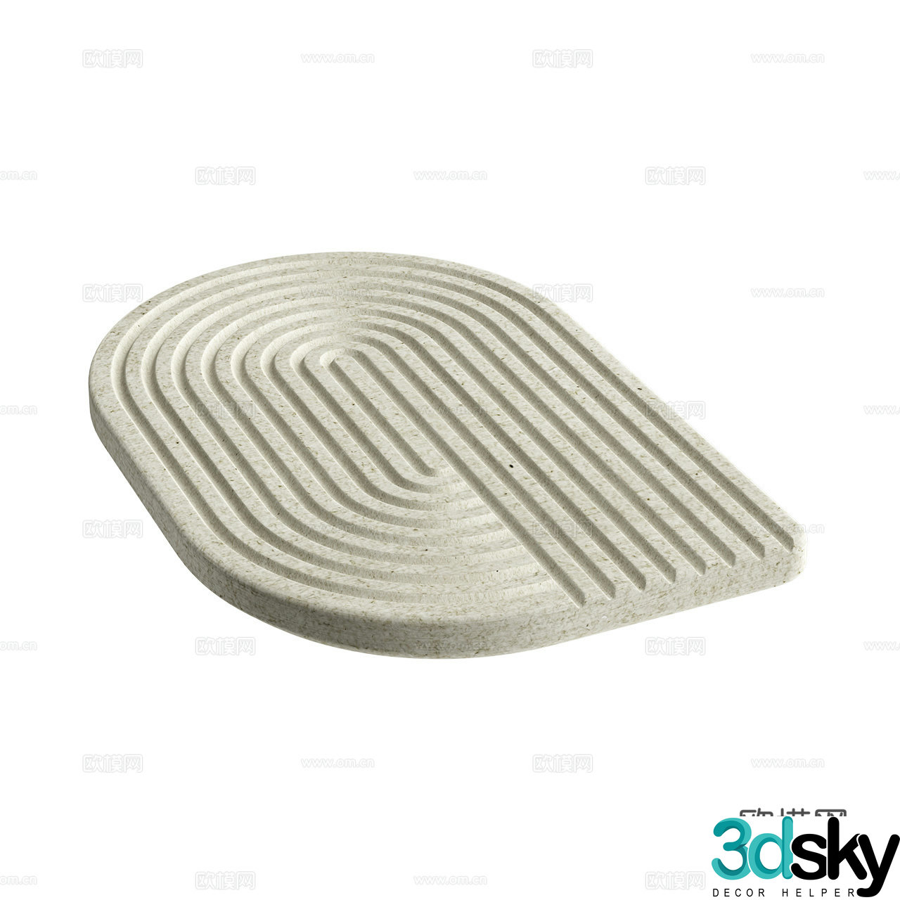 WYE Modern Pallet Stone Pallet Marble Pallet Kitchen Supplies Kitchen Ornaments 3D Model