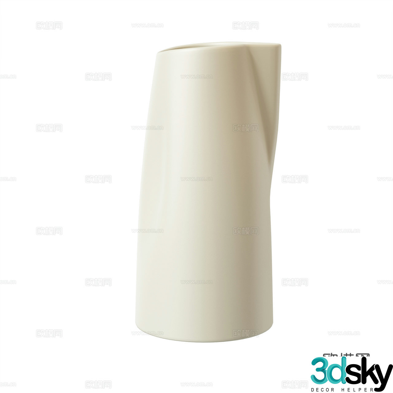 Devon Modern Kettle Nordic Kettle Minimalist Kettle Ceramic Kettle Clay Kettle 3D Model