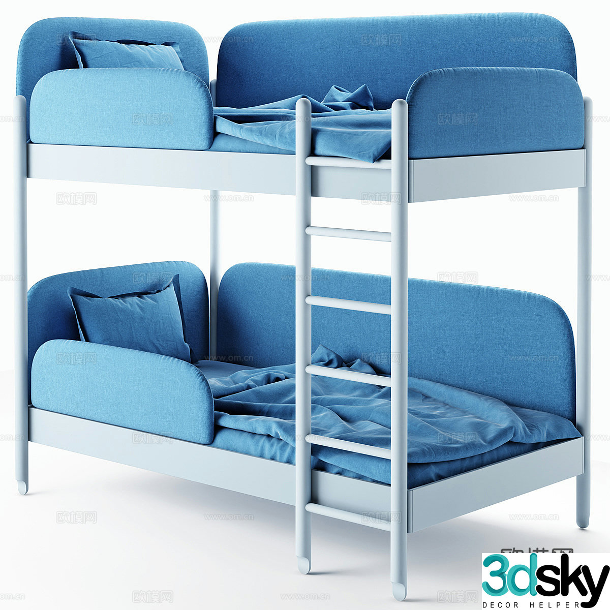 Bunk bed 3d model