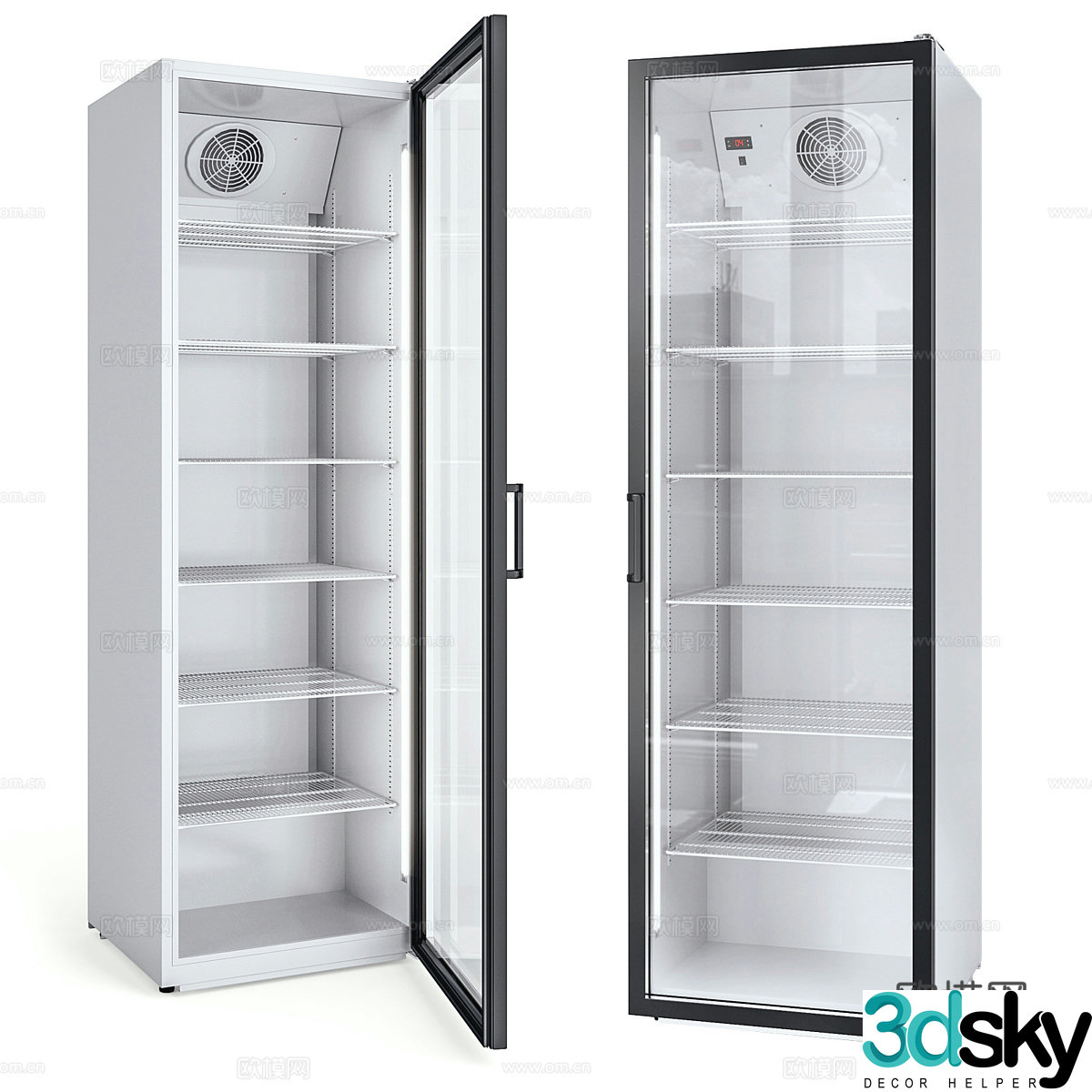 Refrigerator 3d model