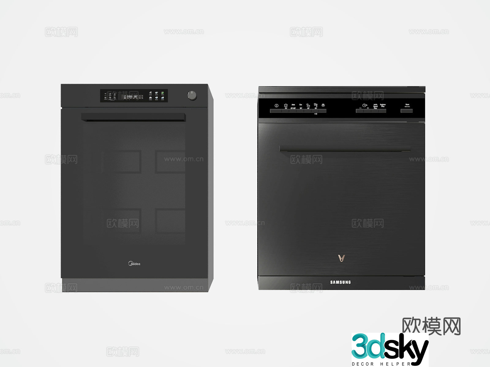 Dishwasher 3d model