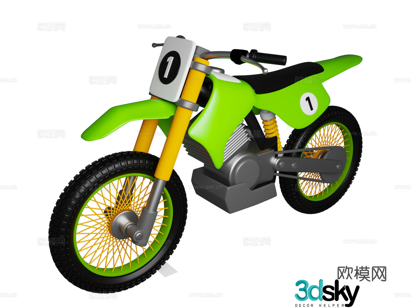 racing motorcycle cartoon motocross motorcycle cartoon motorcycle racing trace motorcycle 3d model