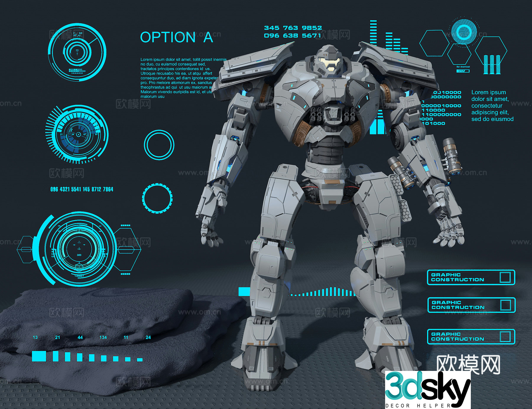Robot 3d model