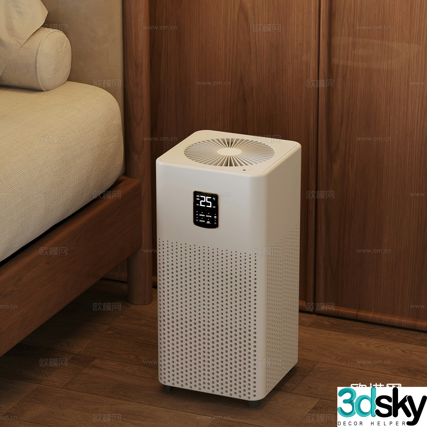 Other electrical appliances Modern air purifier 3D model