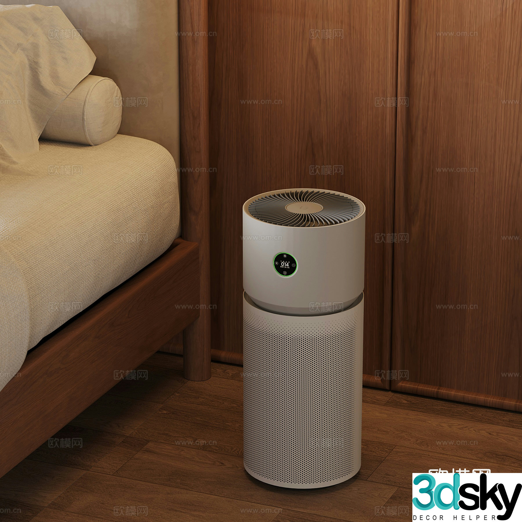 Other electrical appliances Modern air purifier 3D model