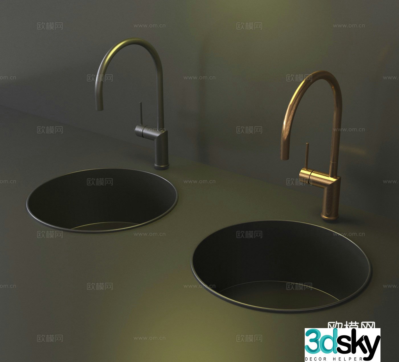 Wash basin 3d model