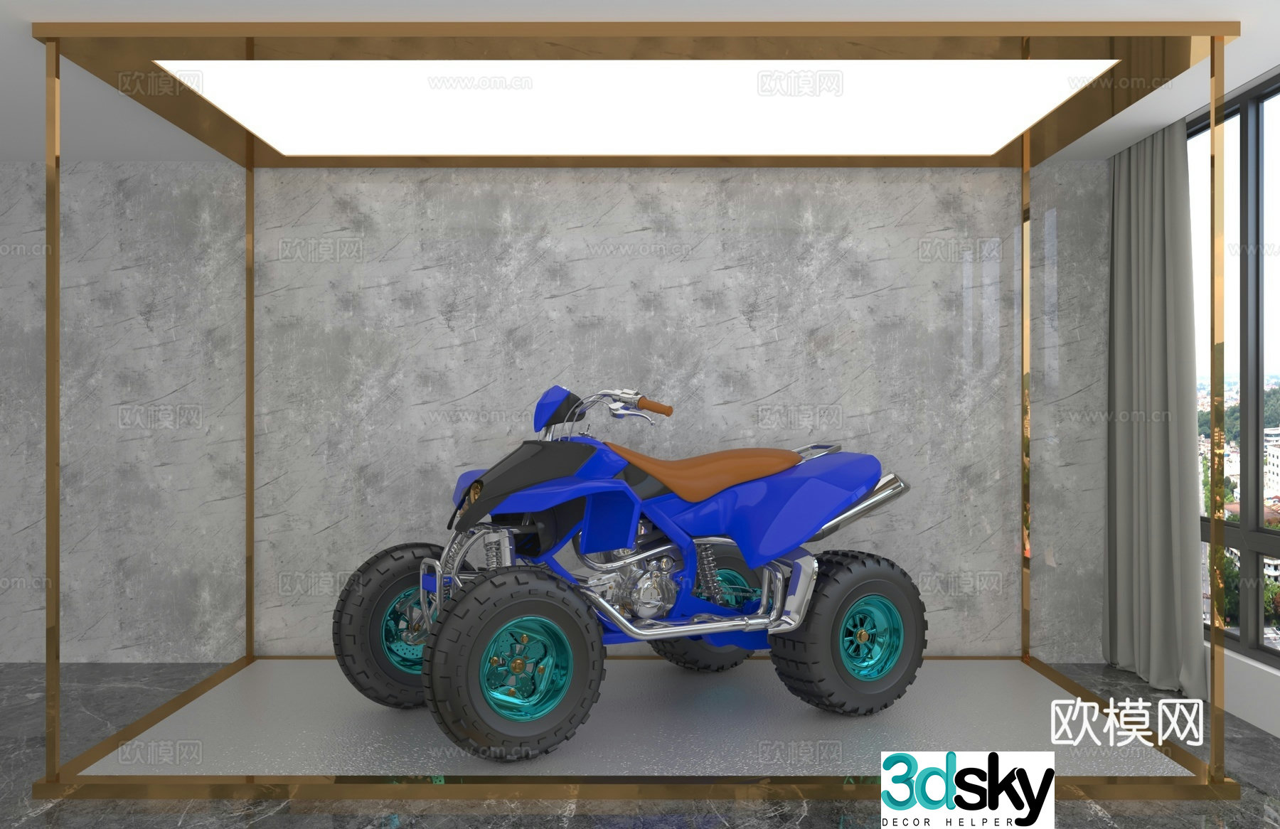 motorcycle 3d model