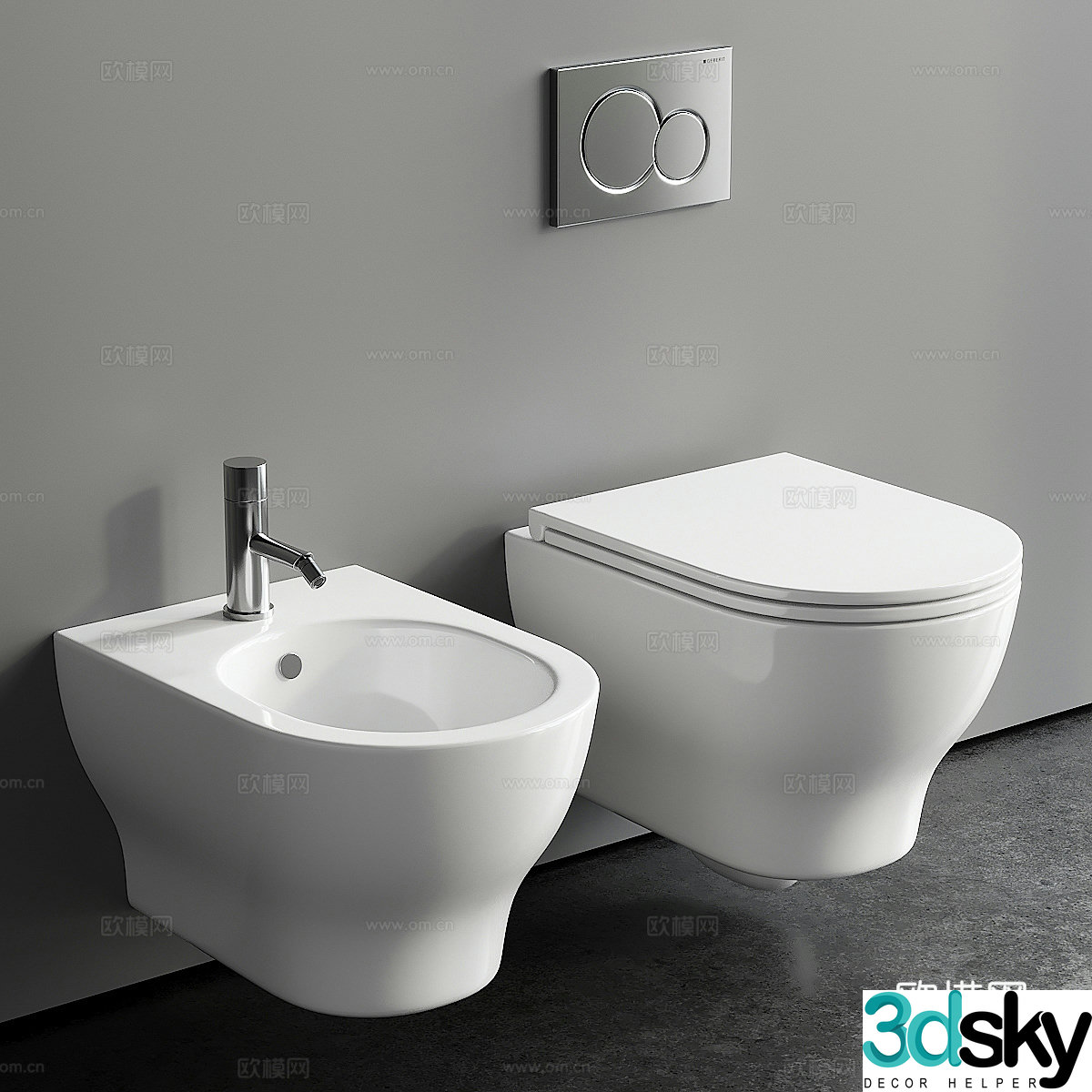 Toilet 3d model