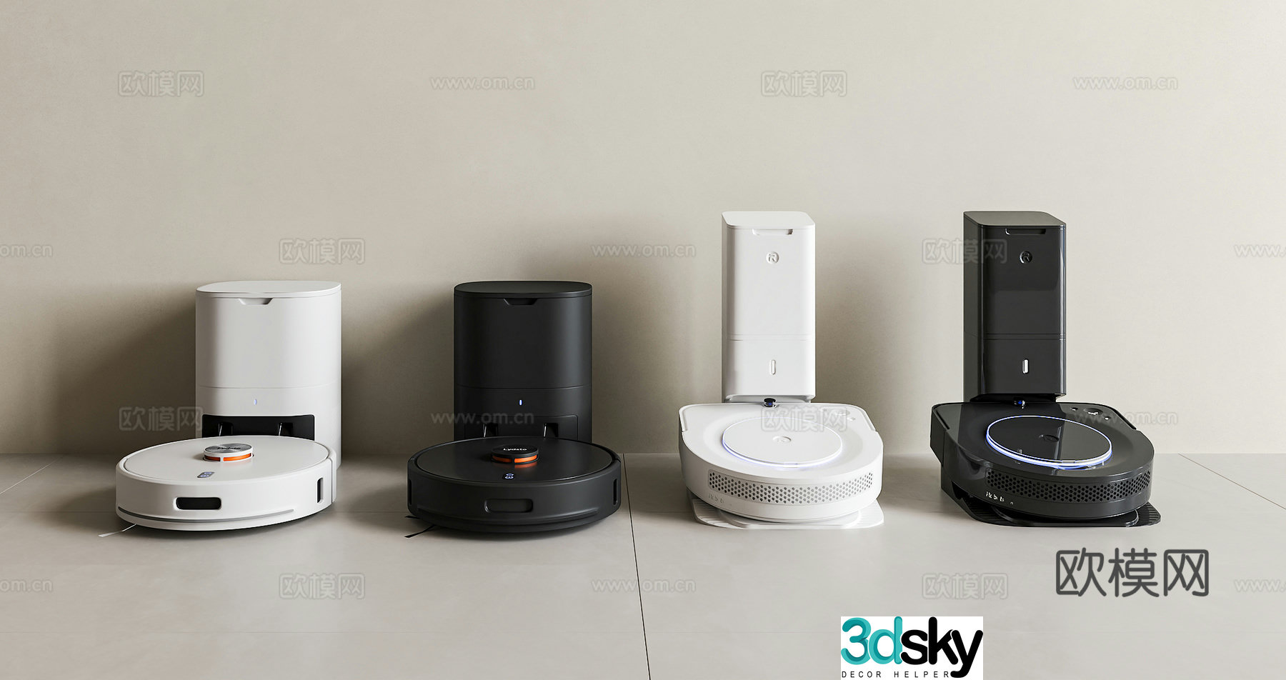 Sweeping robot, sweeping machine, mopping machine, all-in-one sweeping machine, intelligent sweeping robot, mopping 3D model
