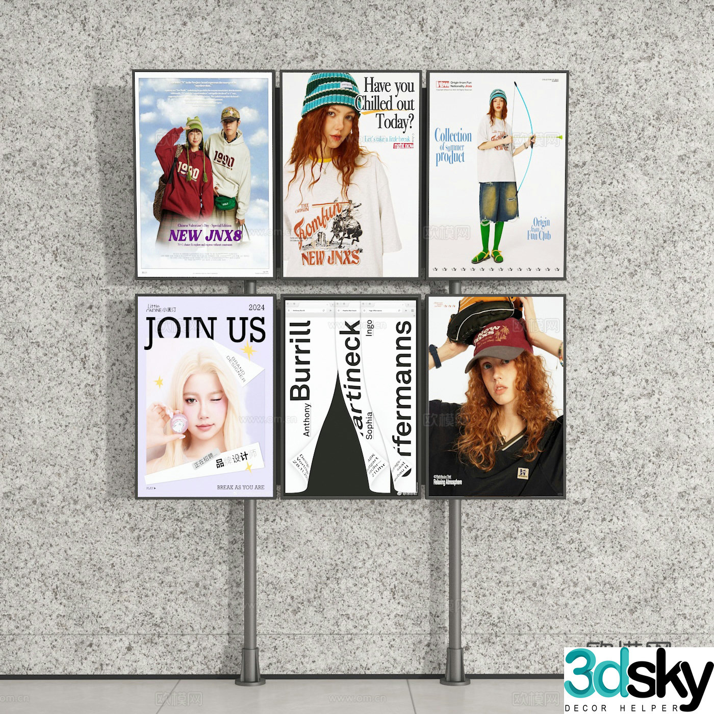 billboard 3d model