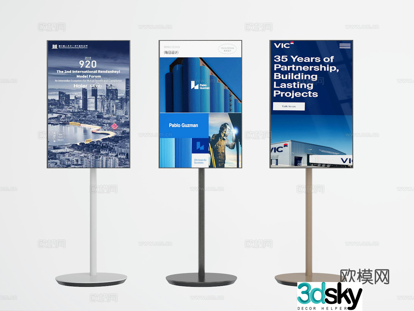 billboard 3d model