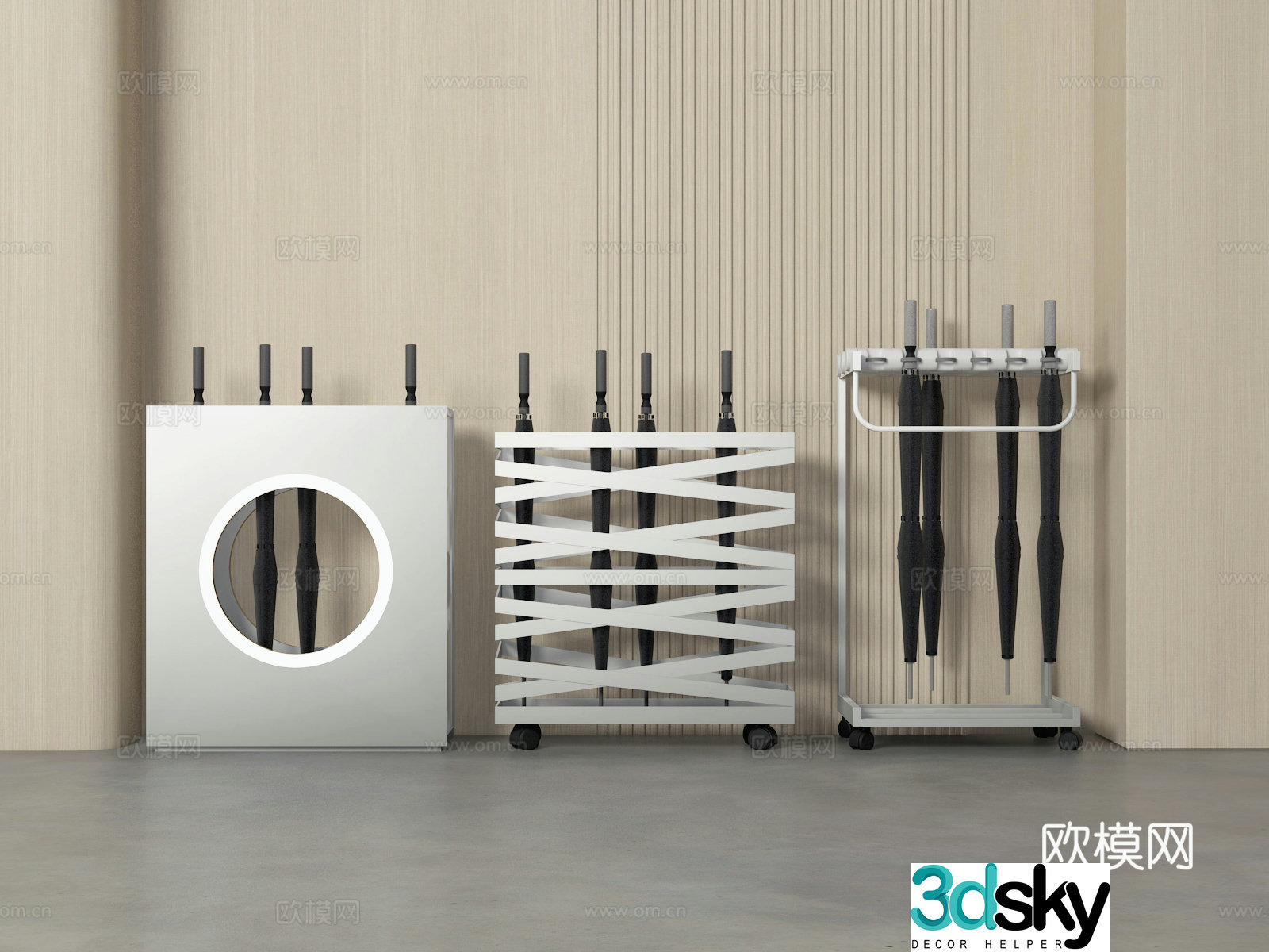 Umbrella holder 3d model