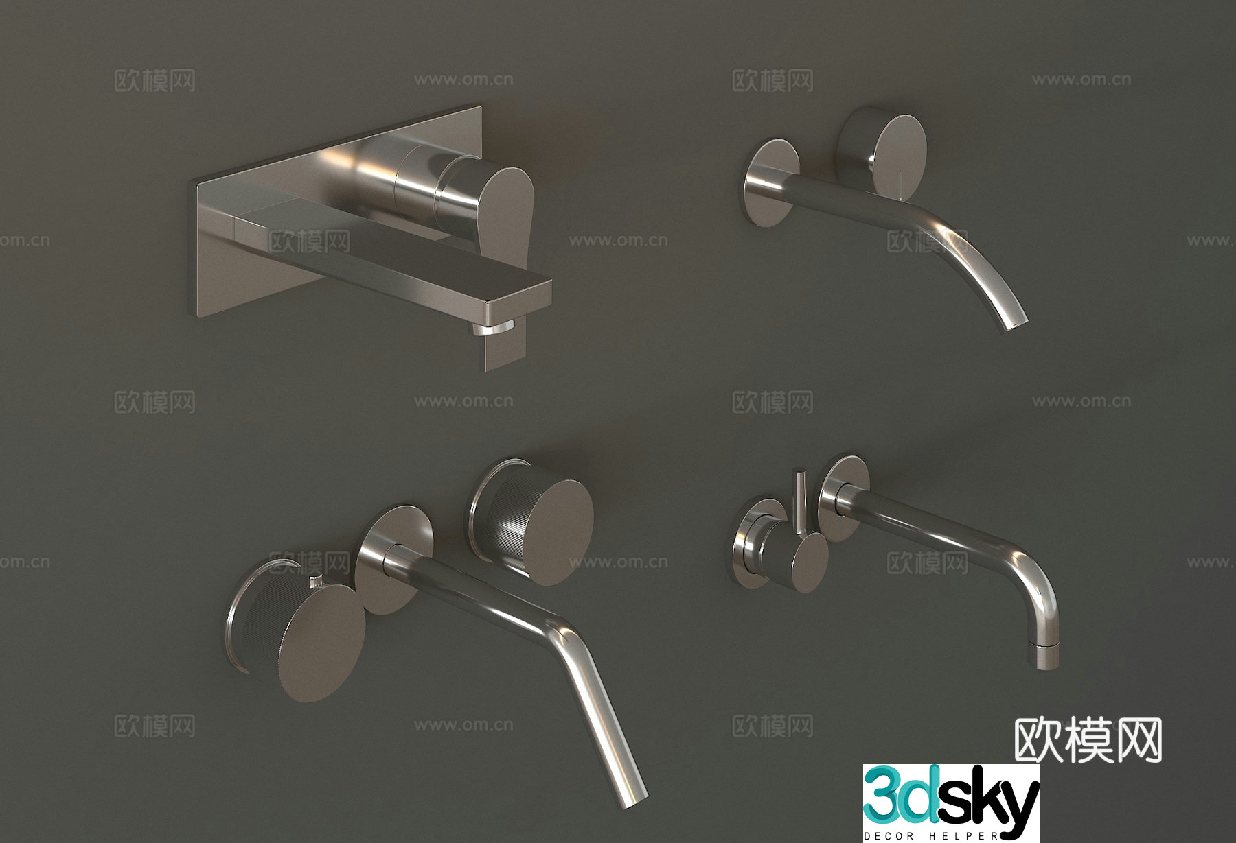 Faucet 3D model