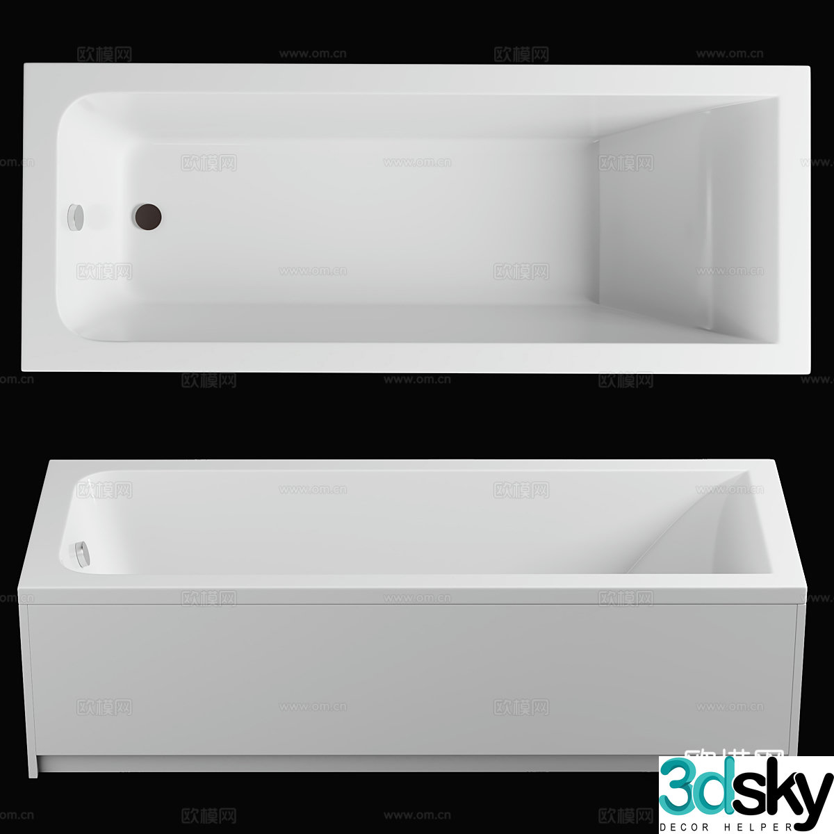 Bathtub 3d model