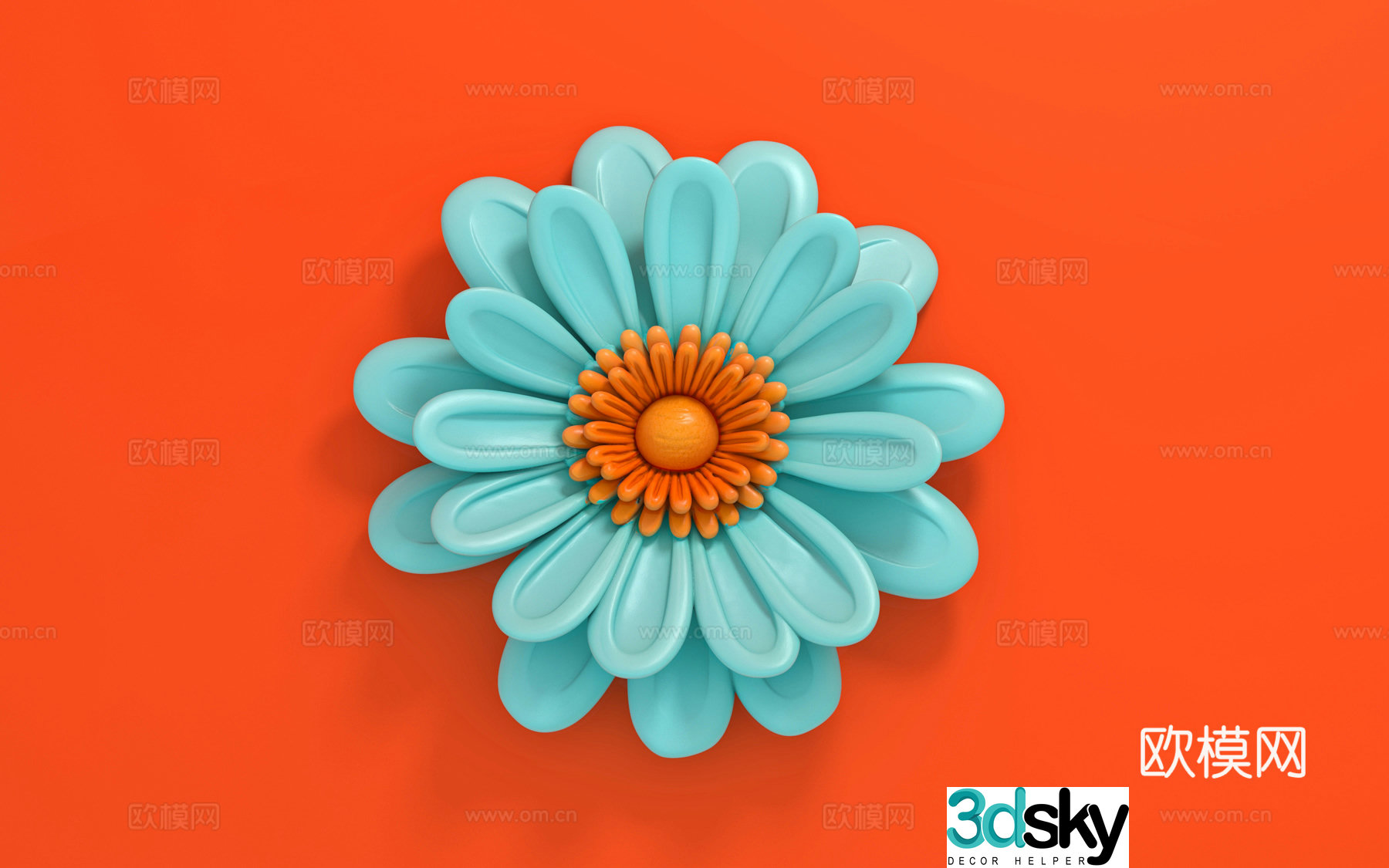 Flowers flowers cartoon flowers beautiful decoration cartoon style beautiful props 3D model