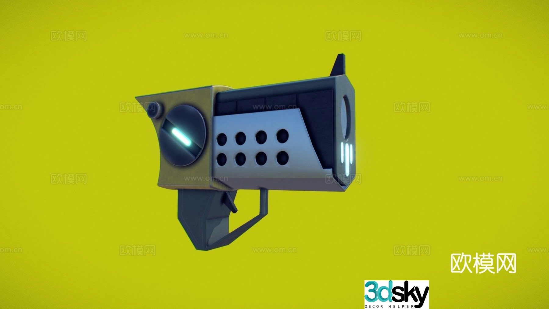 Guns of Summer (Rick and Morty) 3d model